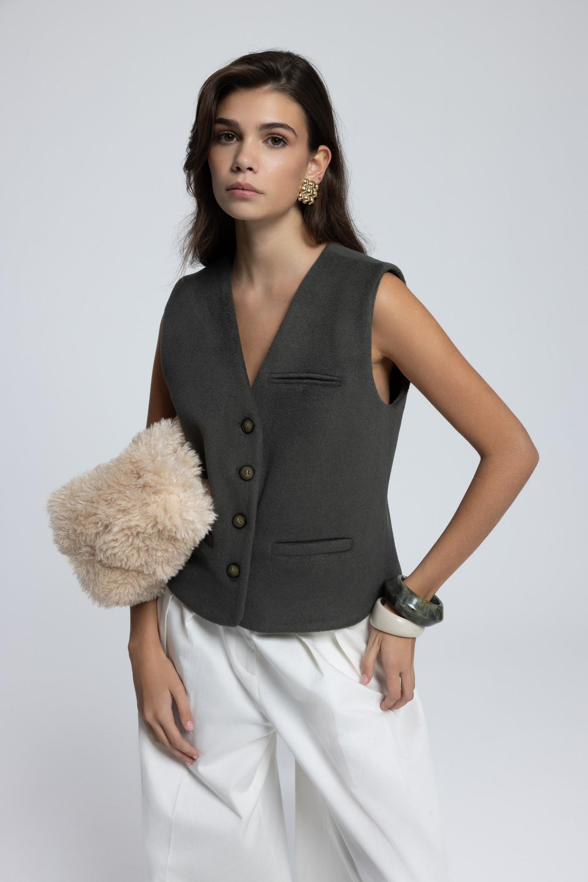 Pace Petrol Mavisi Kısa Yelek