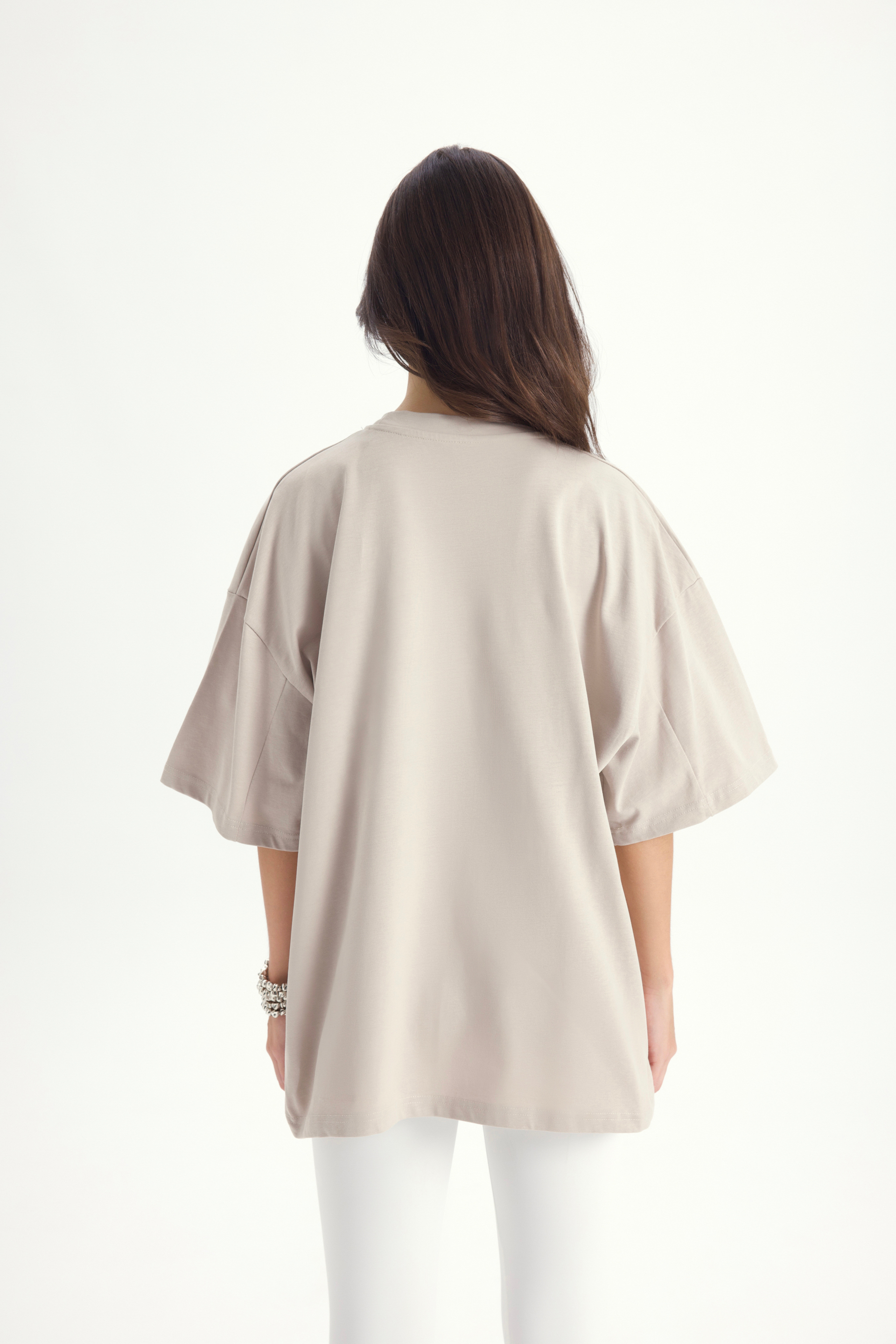 Panthera Oversize Taş T-Shirt