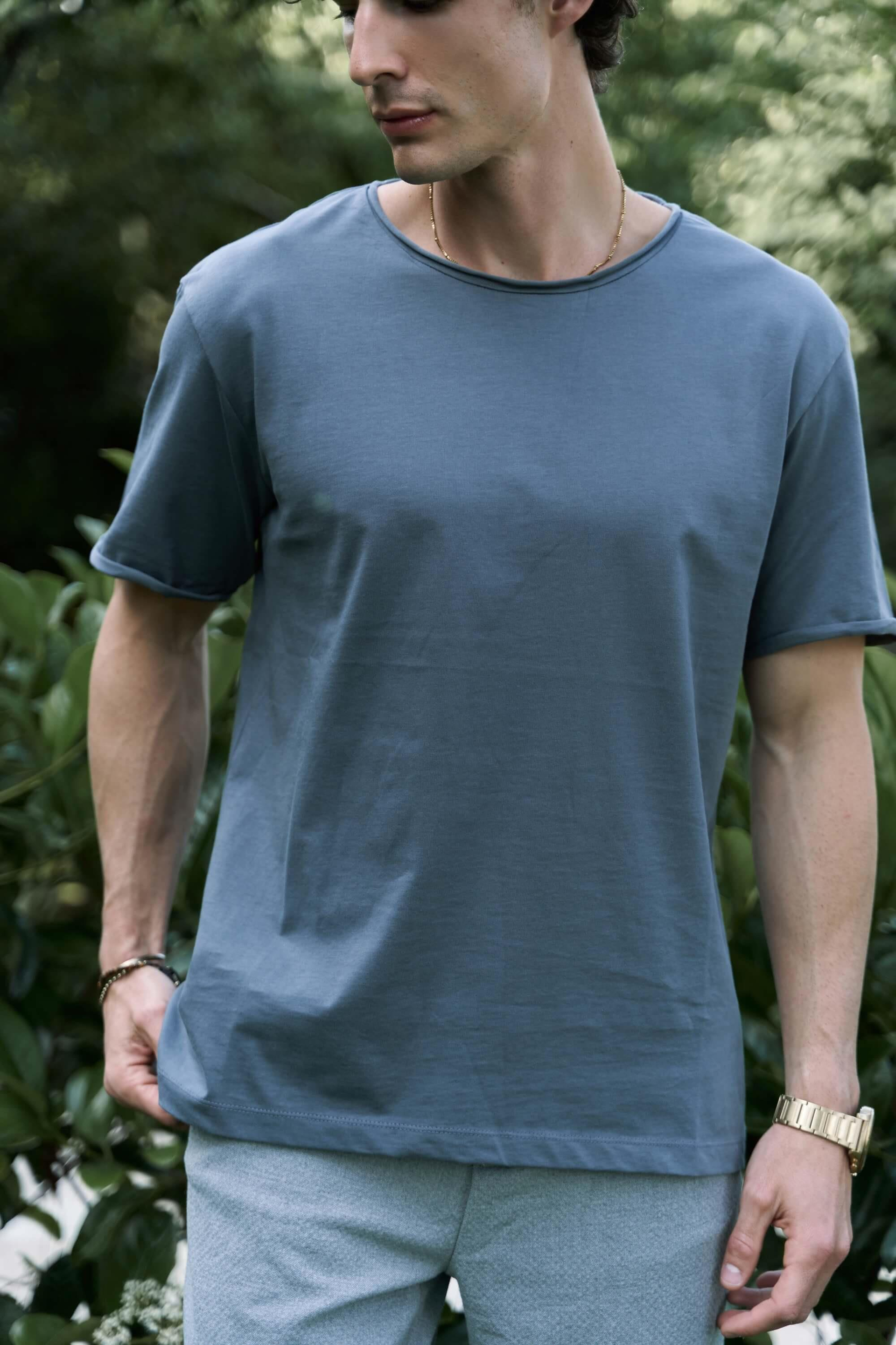 Pierce Men's Dark Gray T-Shirt