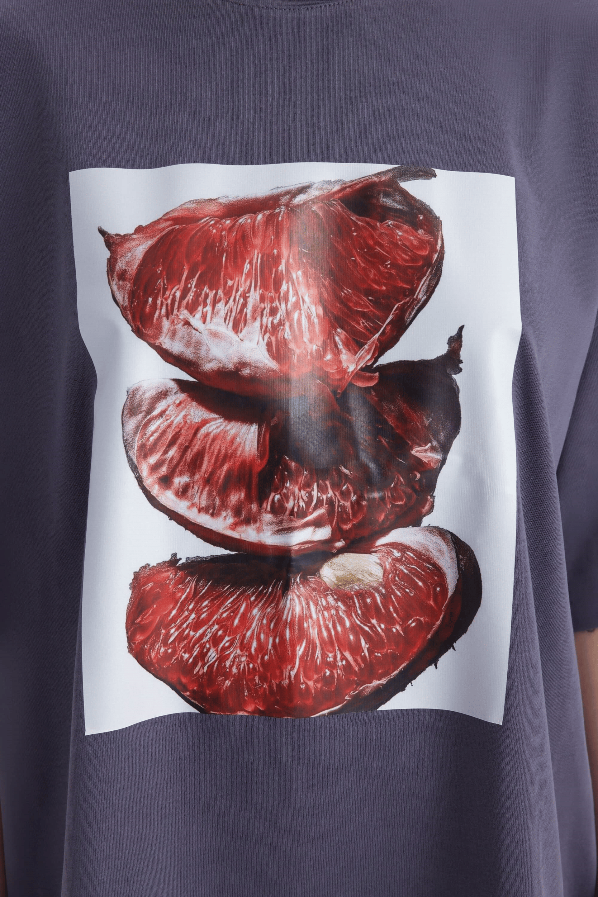 Pomelo Oversize Füme T-Shirt