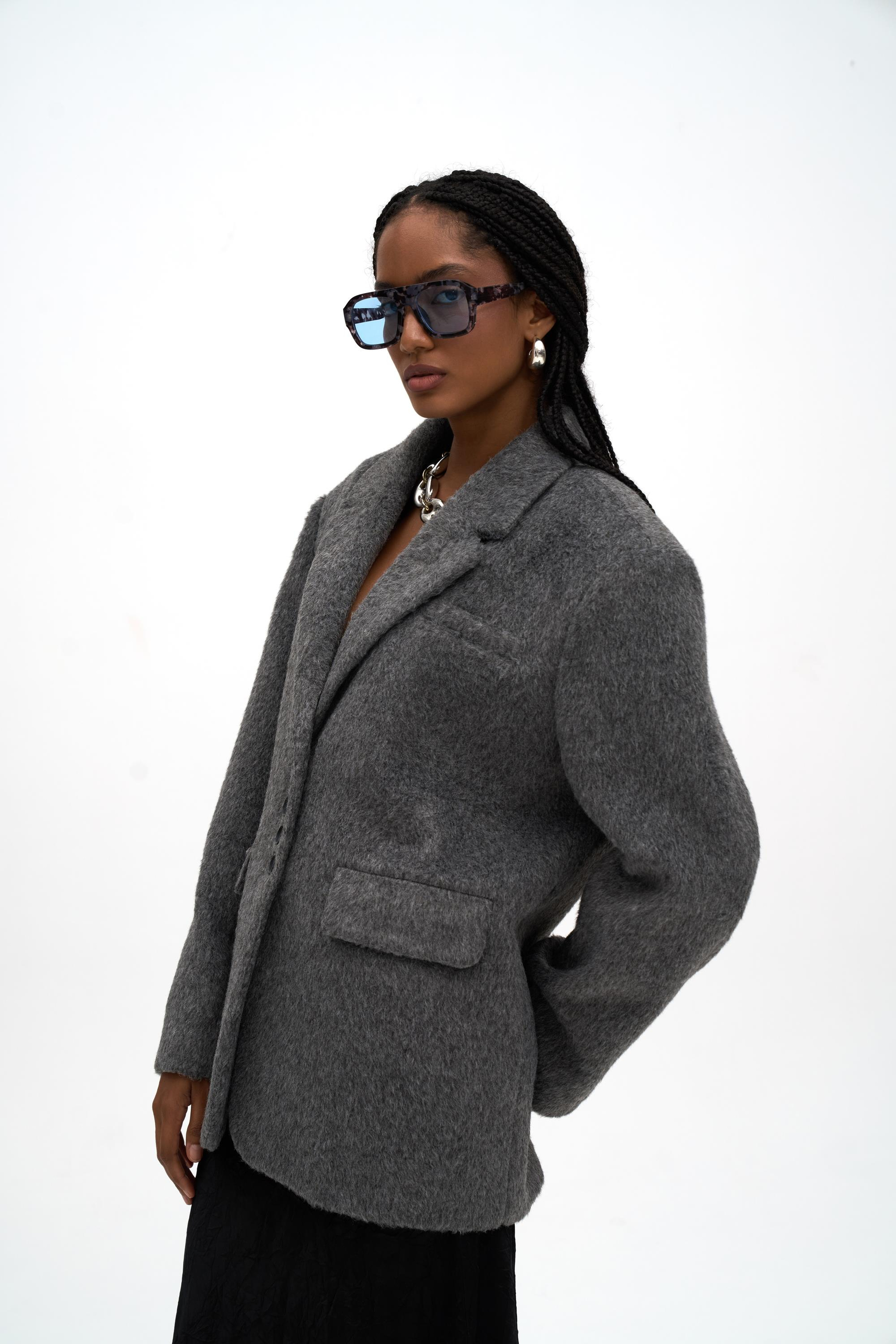 Proenza Charcoal Blazer Jacket