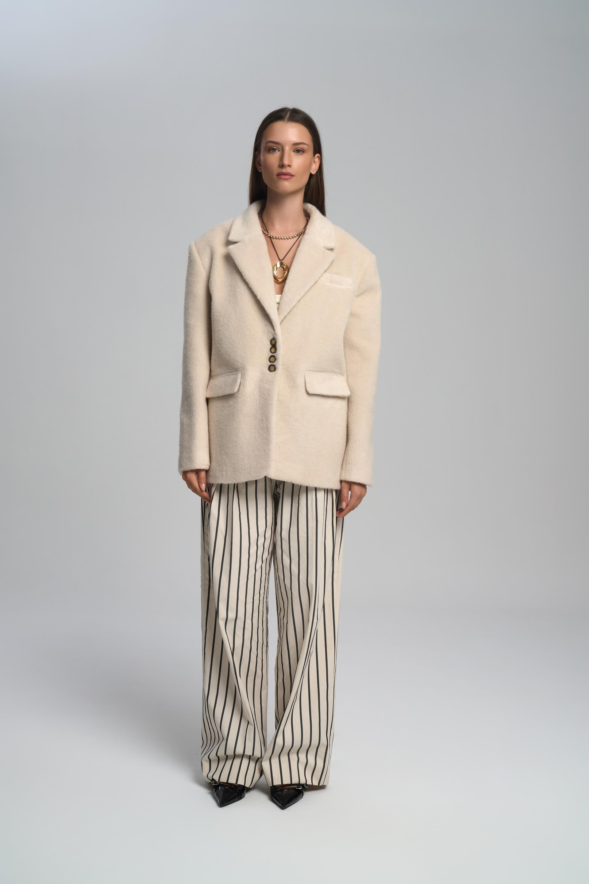 Proenza Bej Blazer Ceket