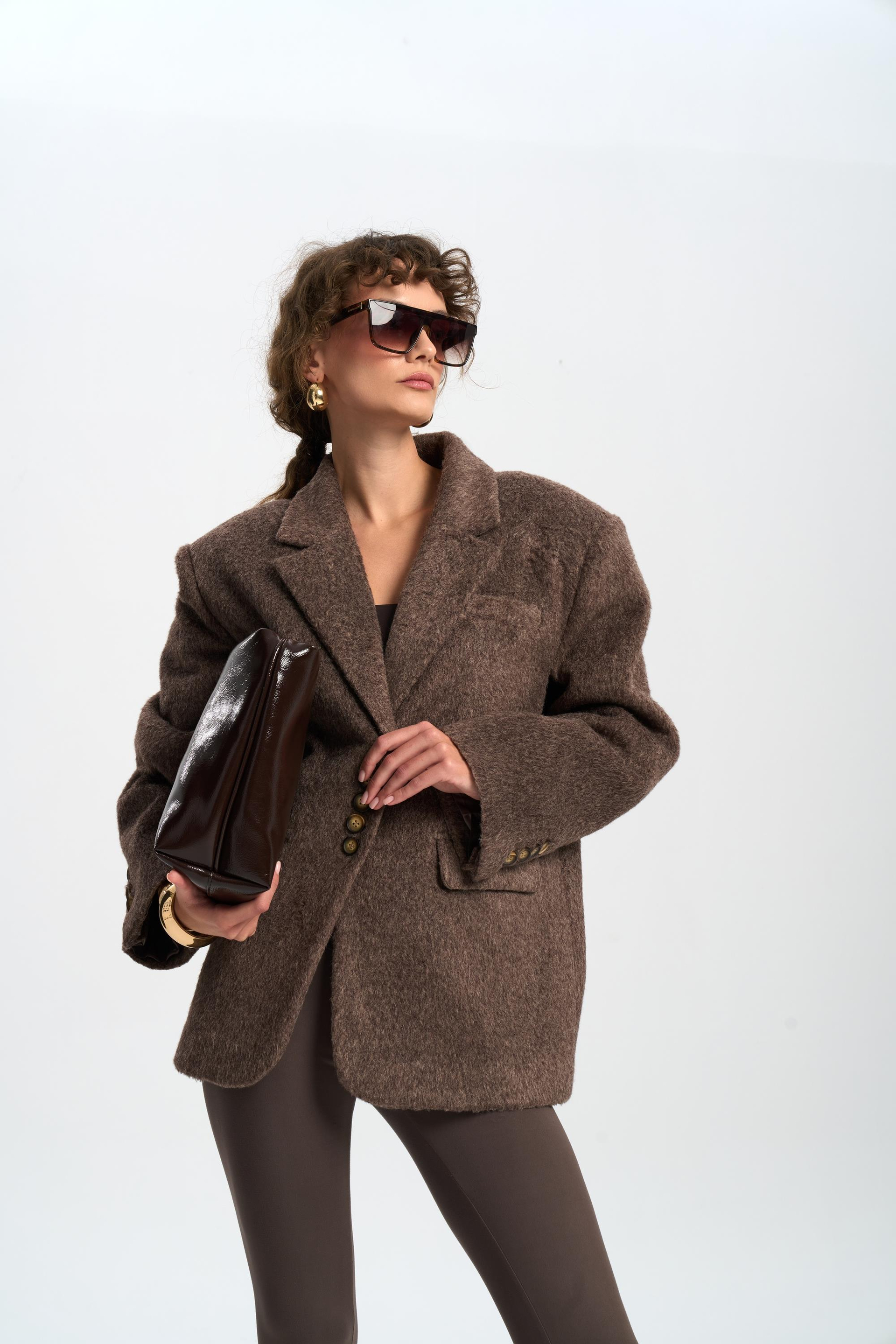 Proenza Brown Blazer Jacket