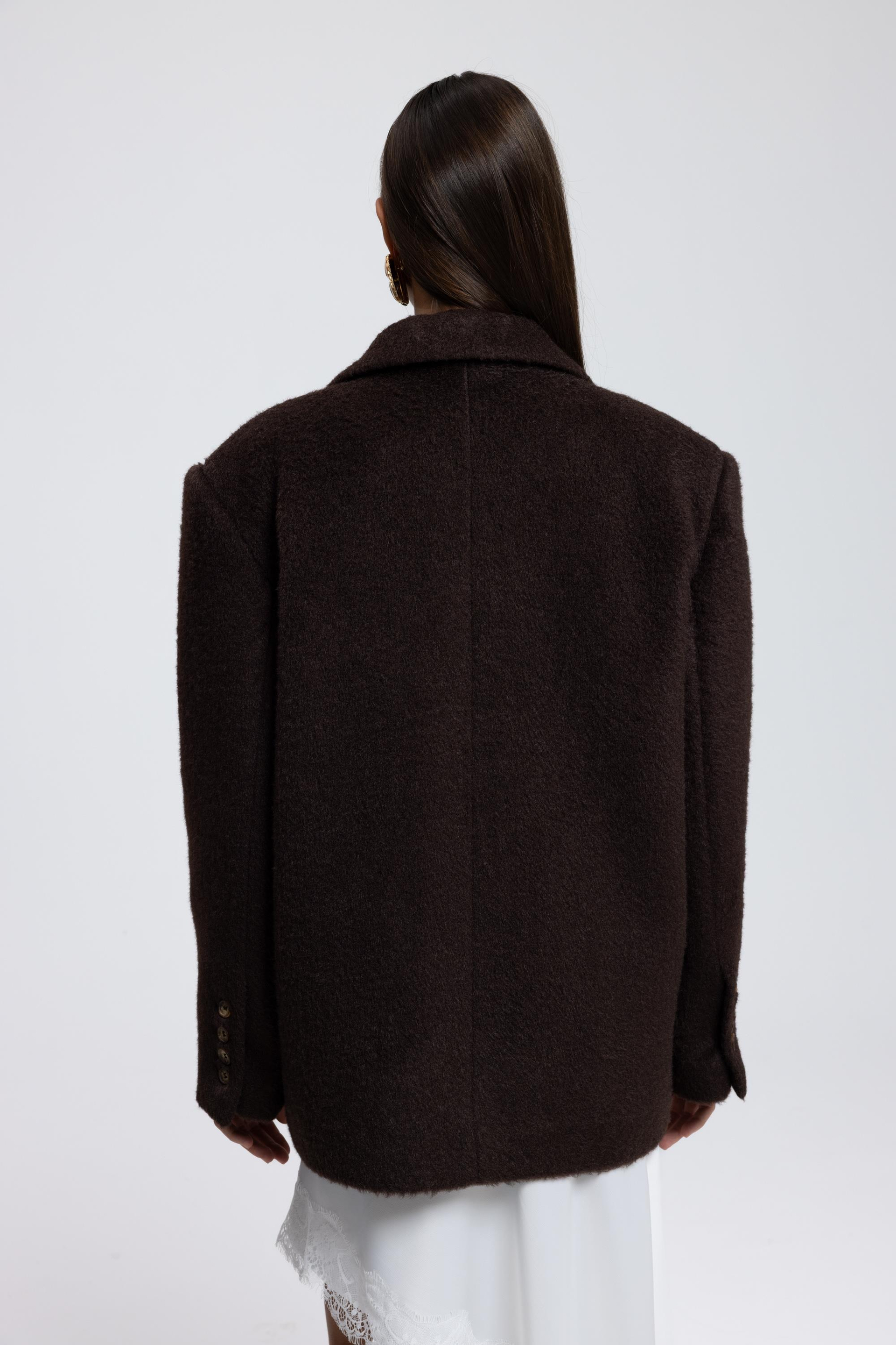 Proenza Koyu Kahve Blazer Ceket
