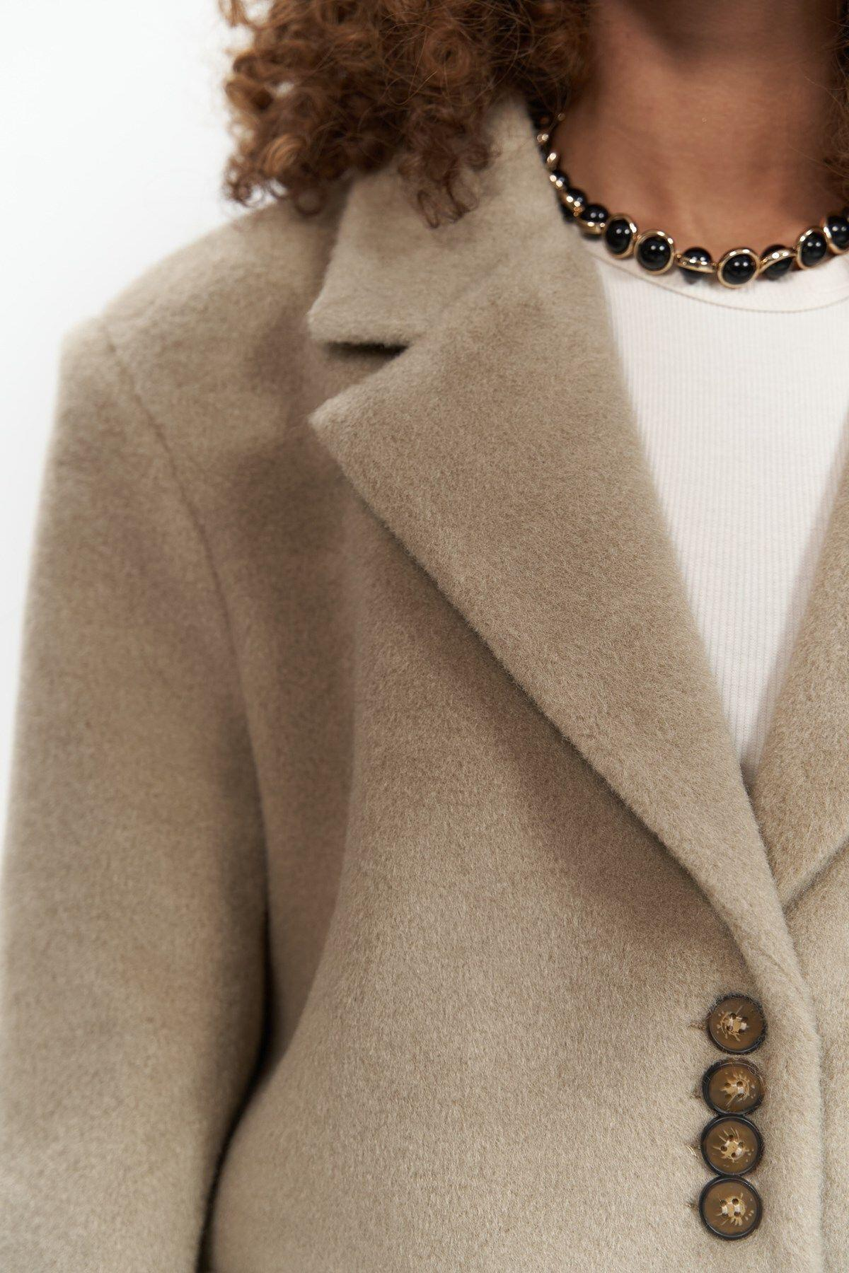 Mai Collection Proenza Light Brown Blazer