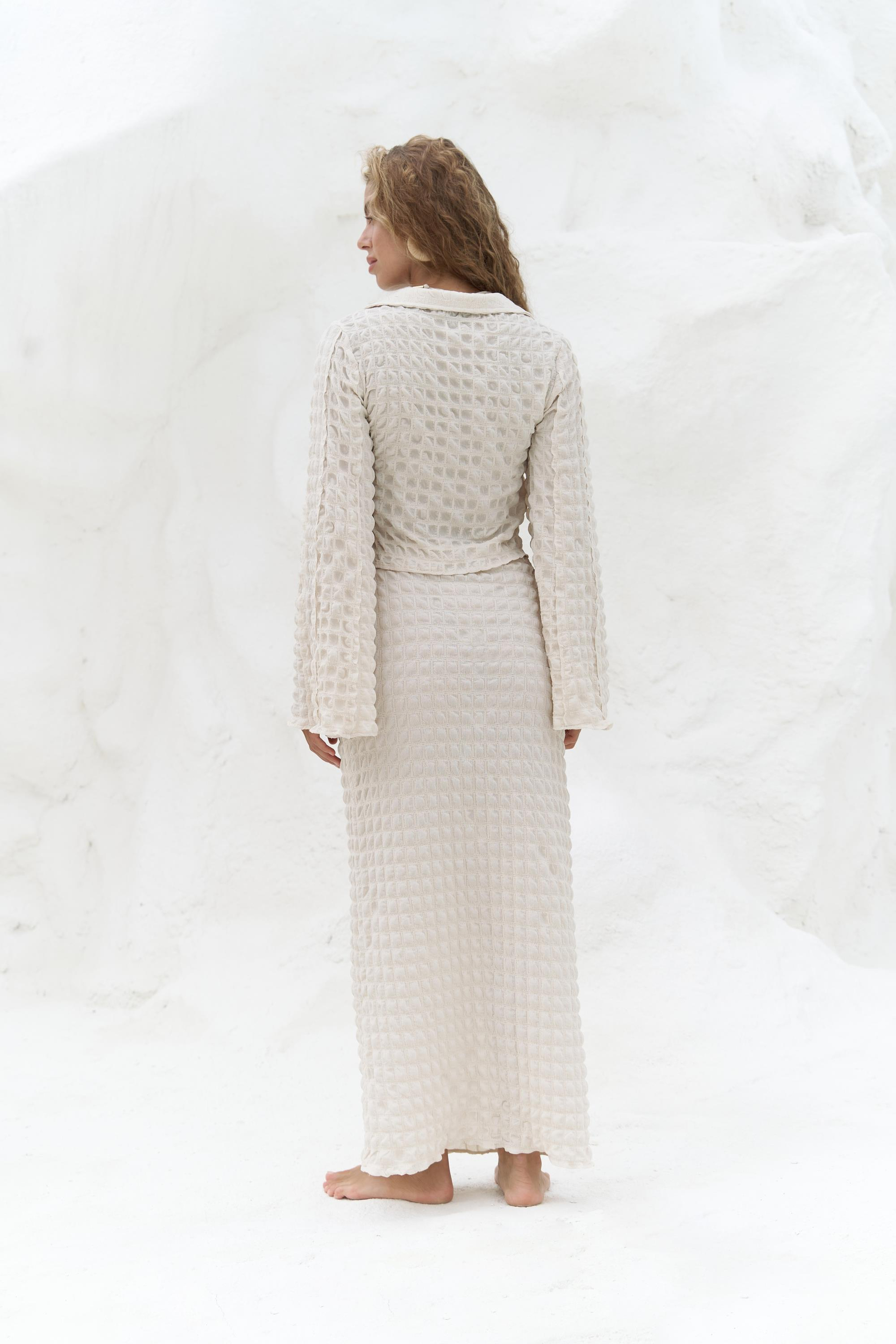 Rania Bej Gömlek Etek Takım