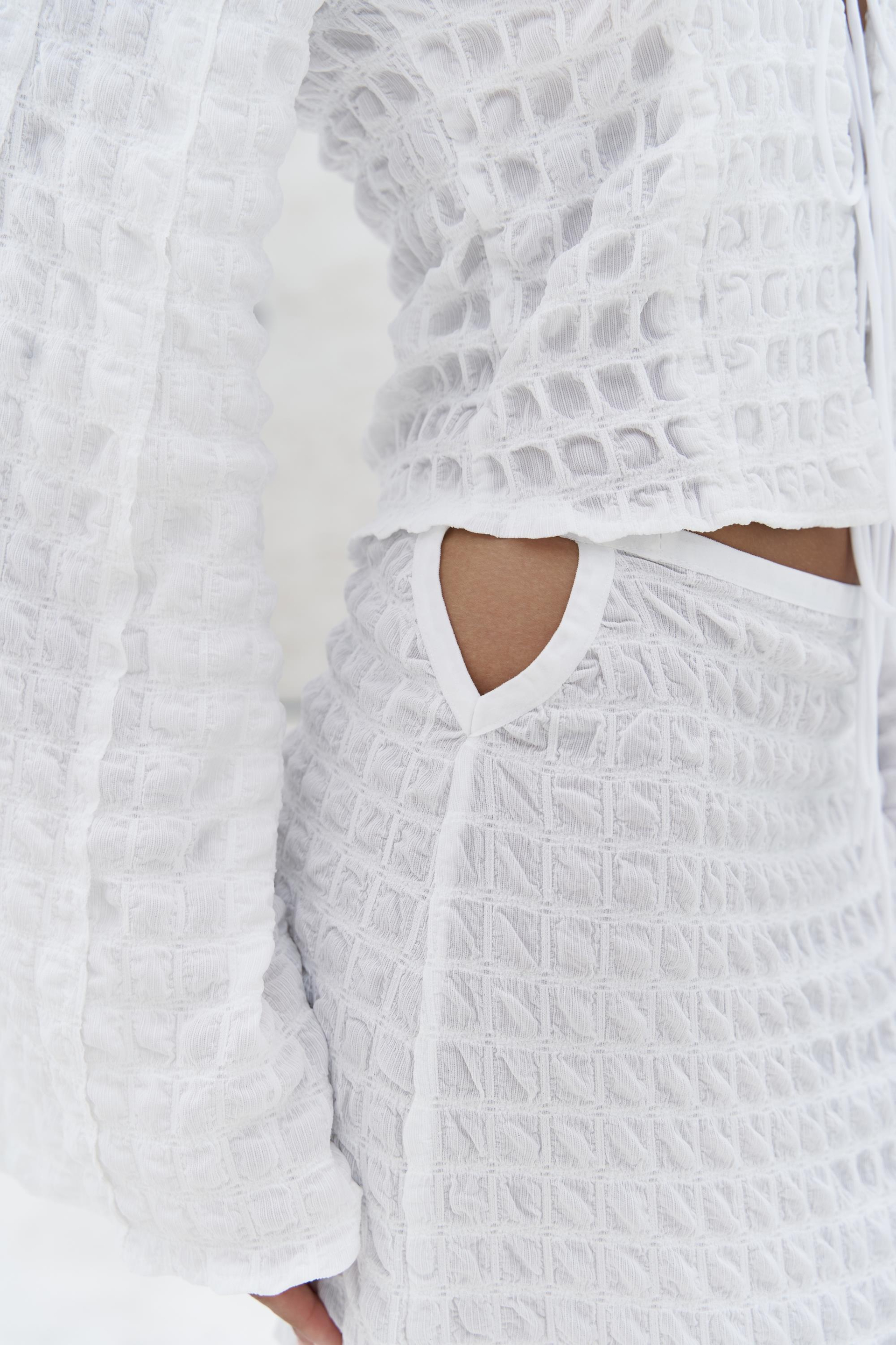 Rania Ekru Gömlek Etek Takım