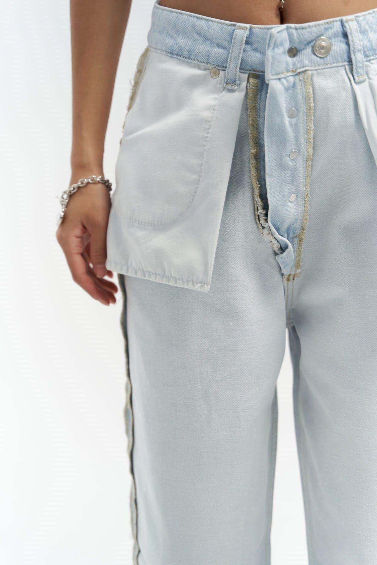 Remain Light Blue Reversed Jeans