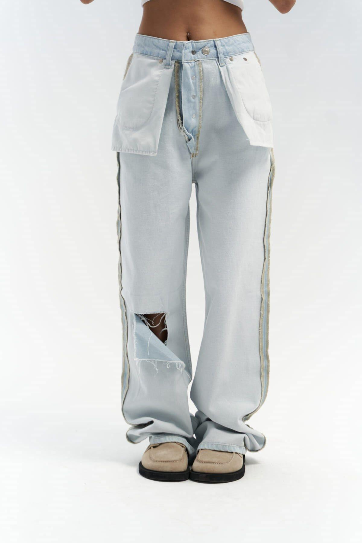 Remain Light Blue Reversed Jeans