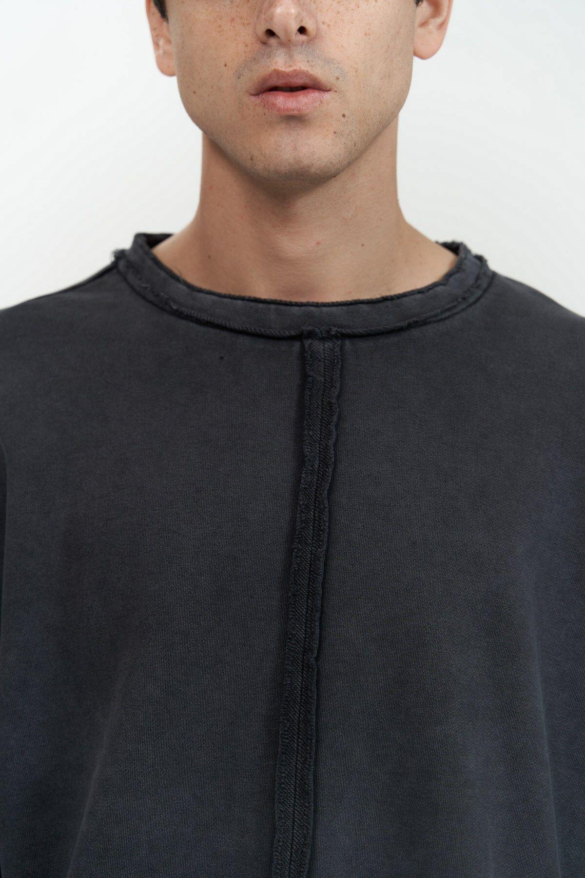 Renee Yıkamalı Siyah Erkek Eşofman Takım