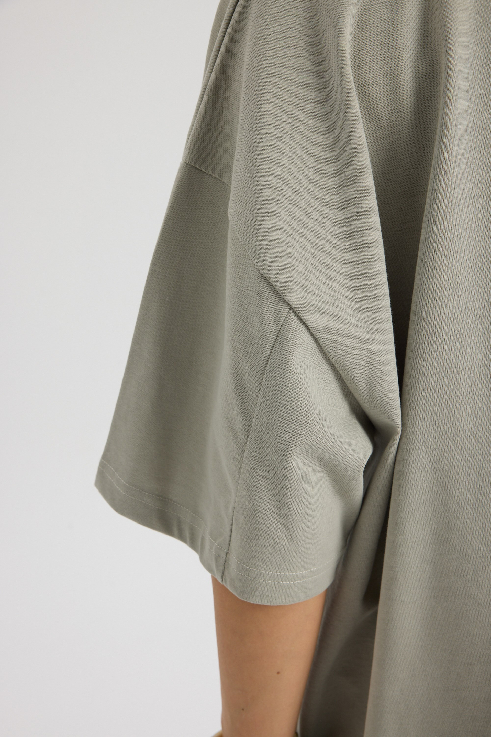 Rich Woman Oversize Gri T-Shirt