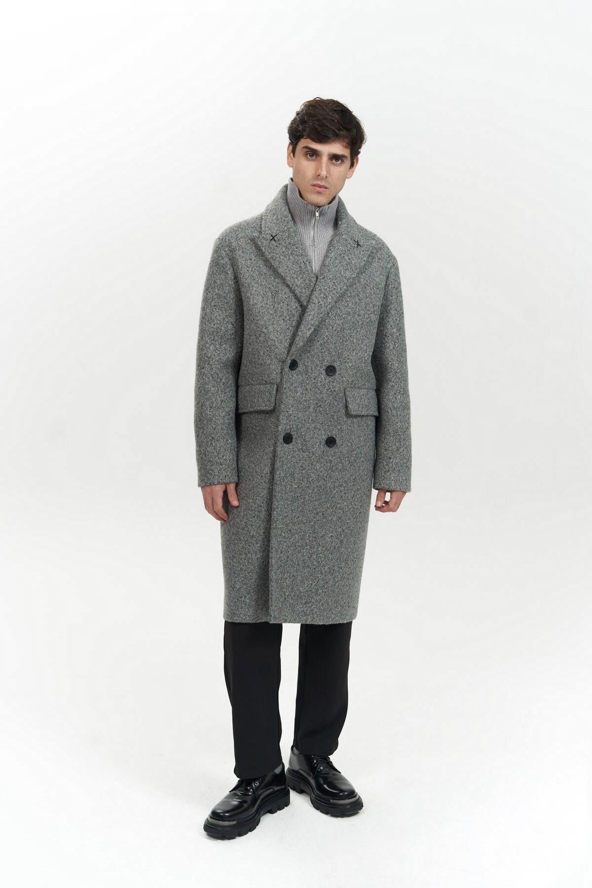 Rodney Antrasit Erkek Uzun Kaban