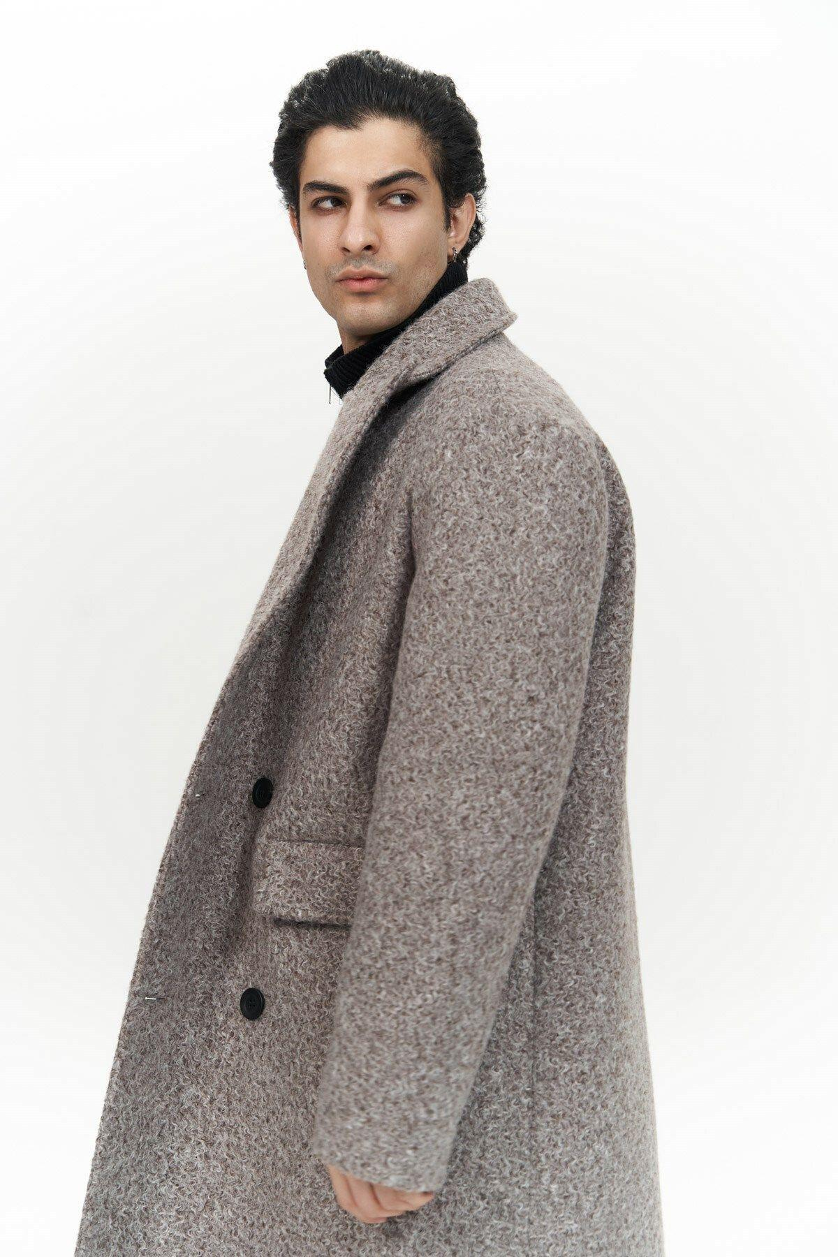 Rodney Men's Brown Long Coat