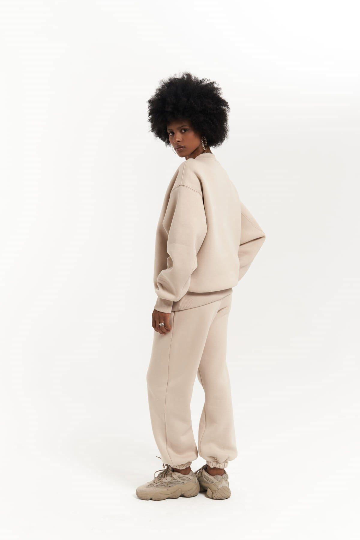 Romana Crew Neck Bone Tracksuit 