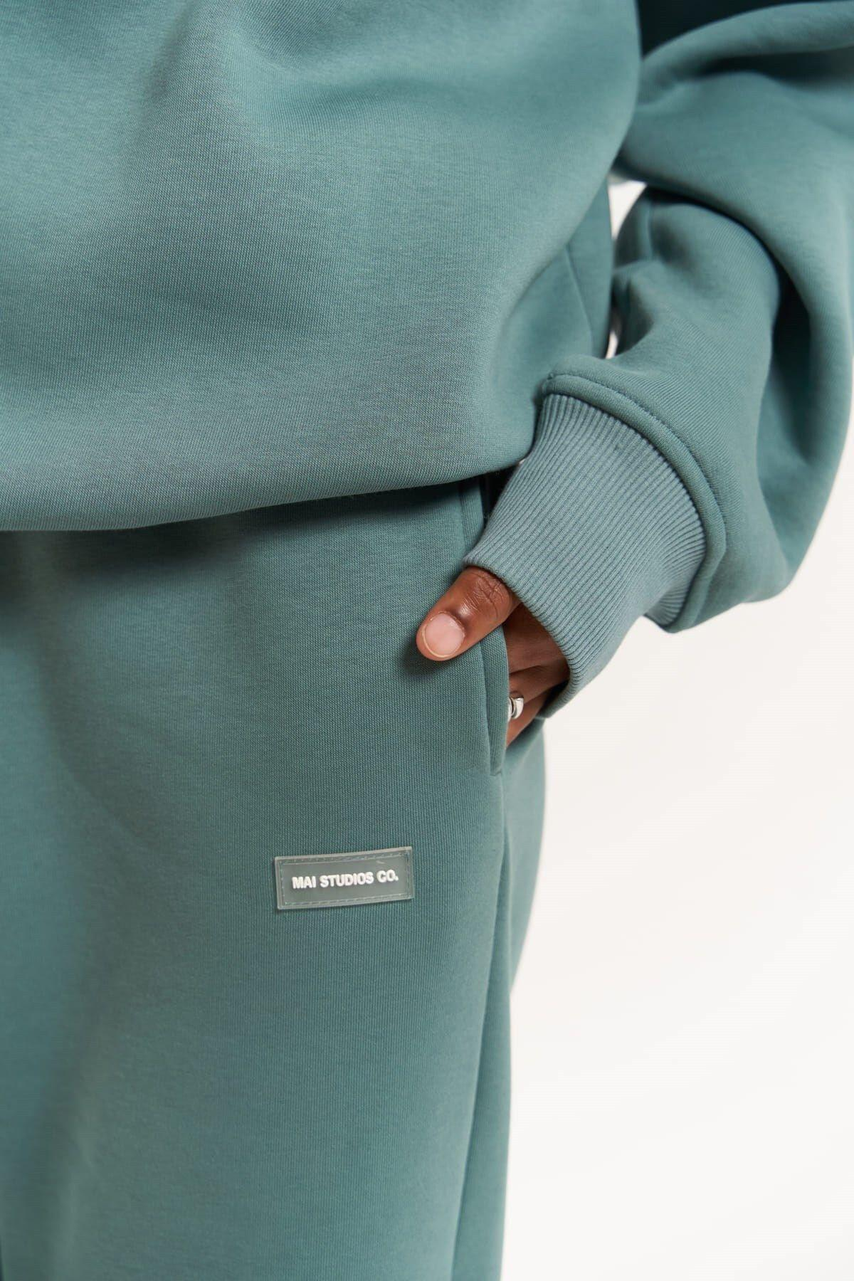 Romana Bisiklet Yaka Mint Yeşil Eşofman Takım