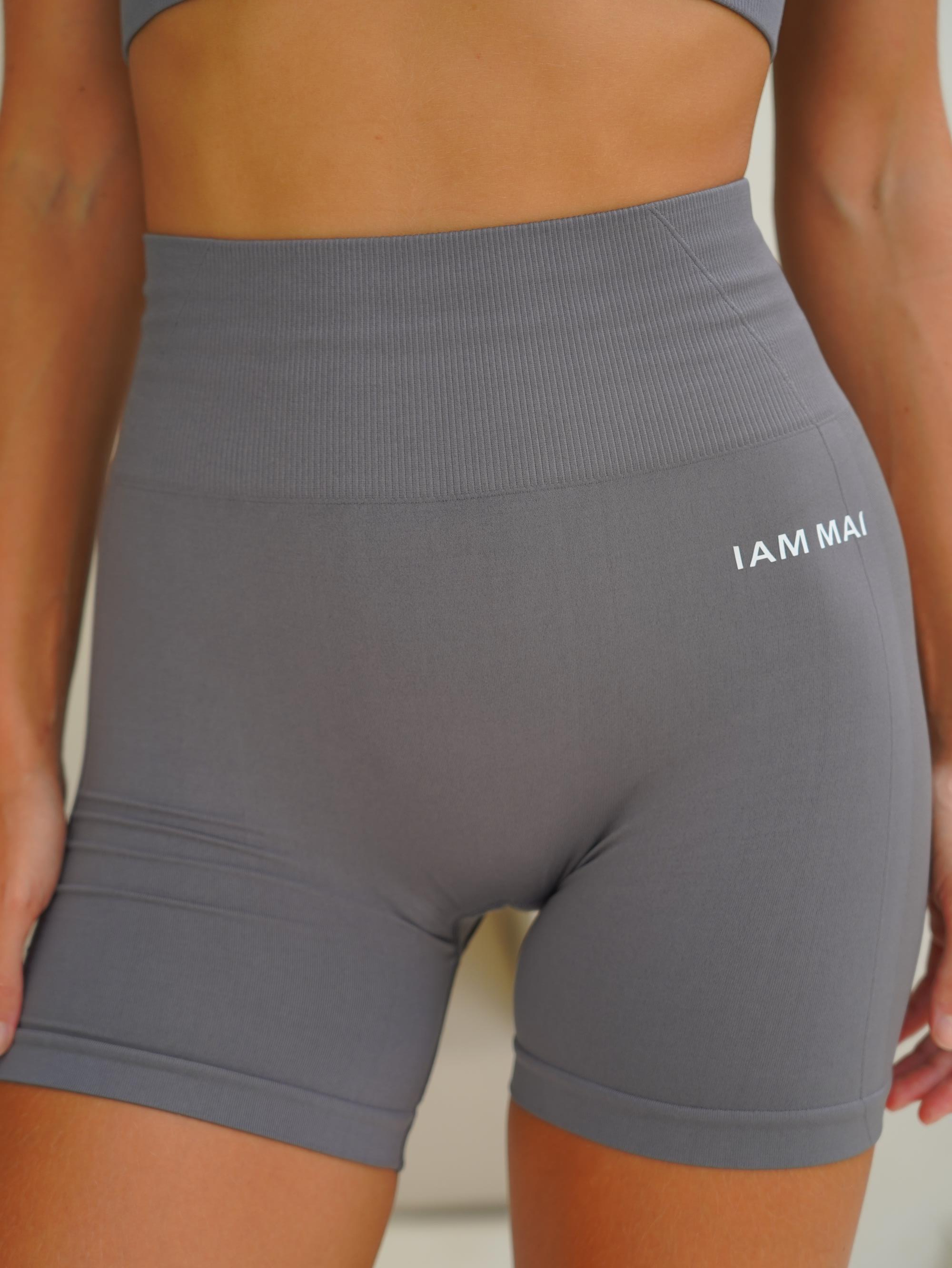 Rufus Antrasit Büzgü Detay Şort