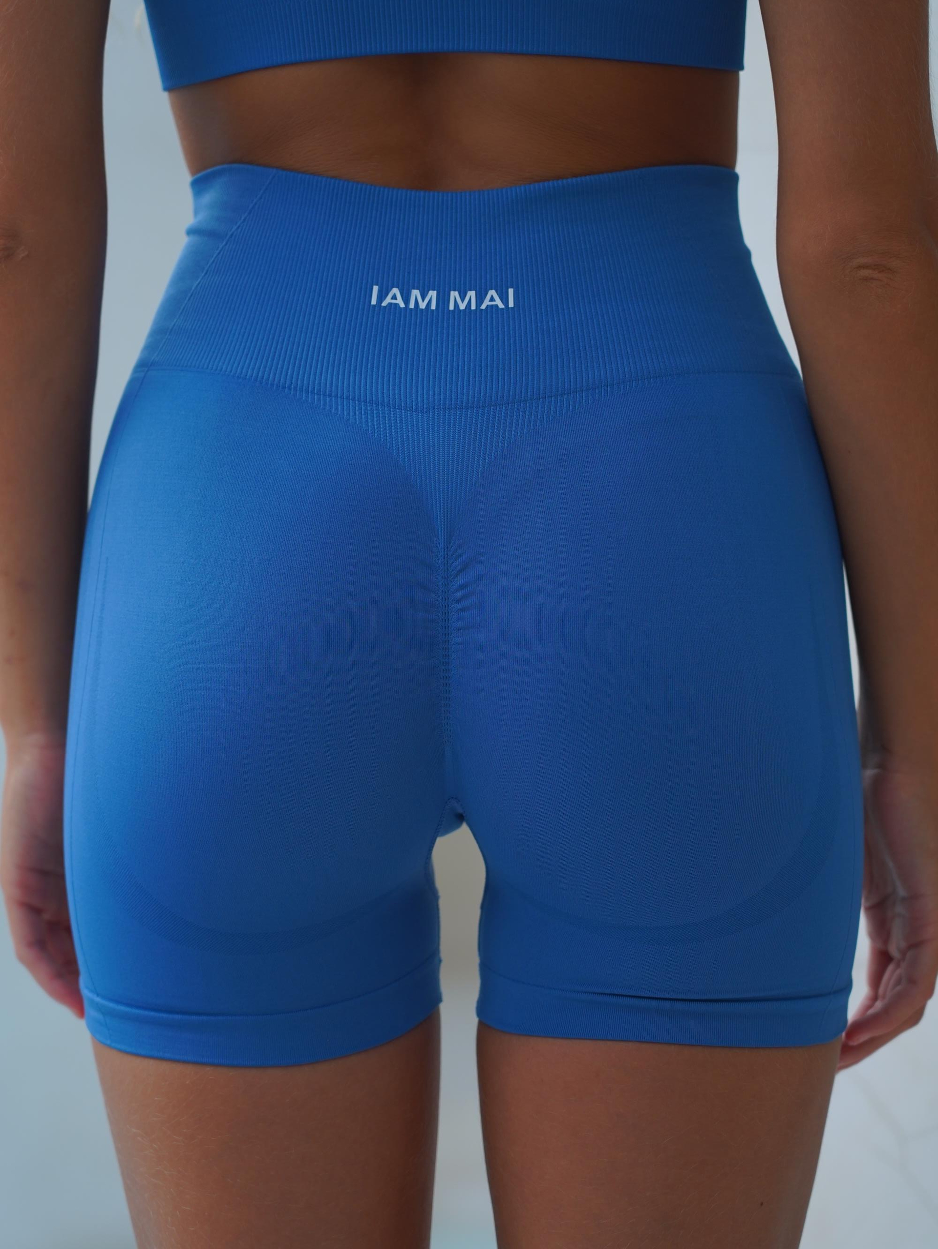 Rufus Mavi Büzgü Detay Şort