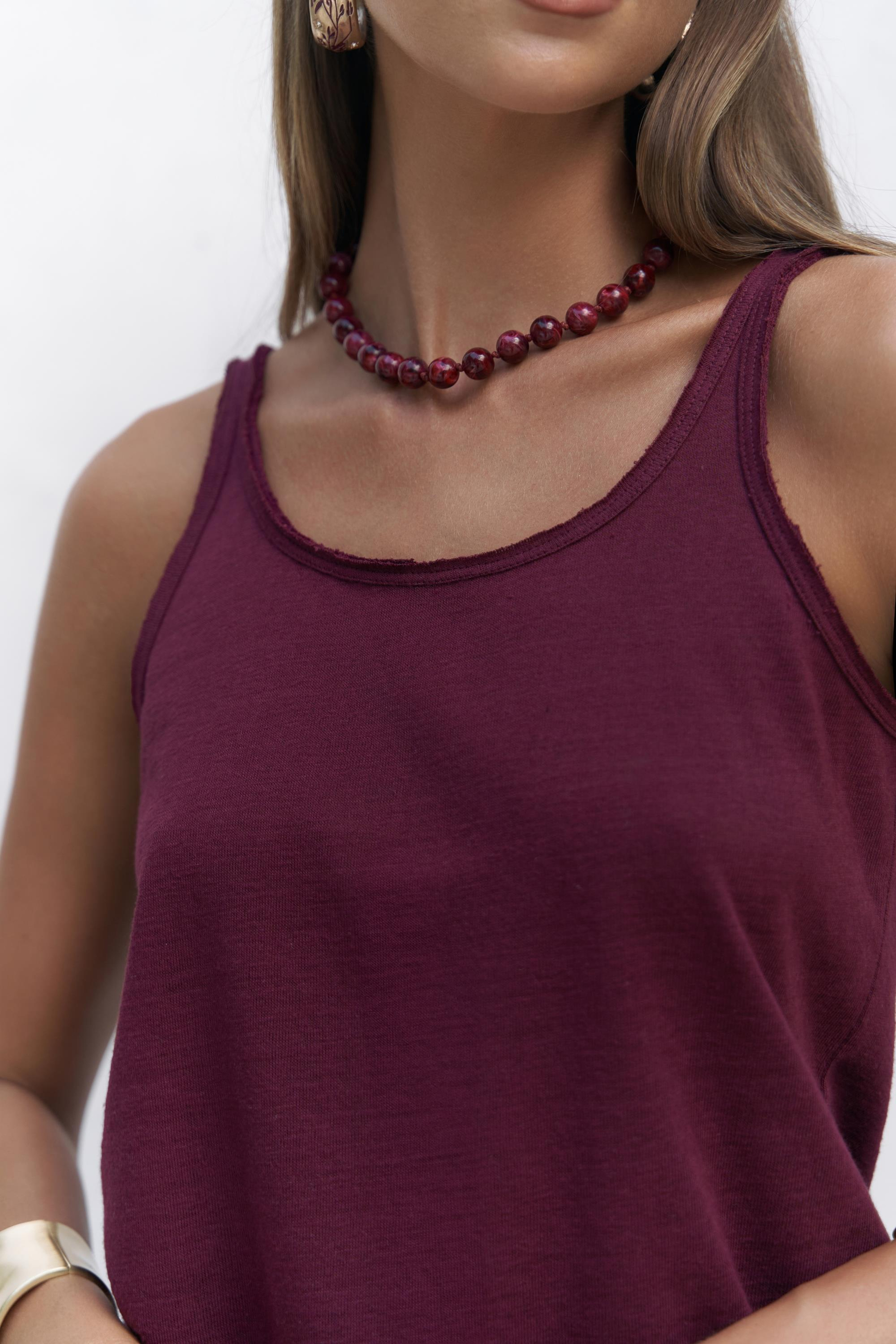 Salnor Basic Bordo Crop