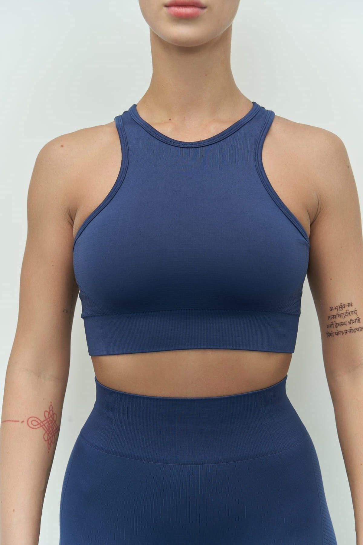 Sandra İndigo Spor Sütyeni