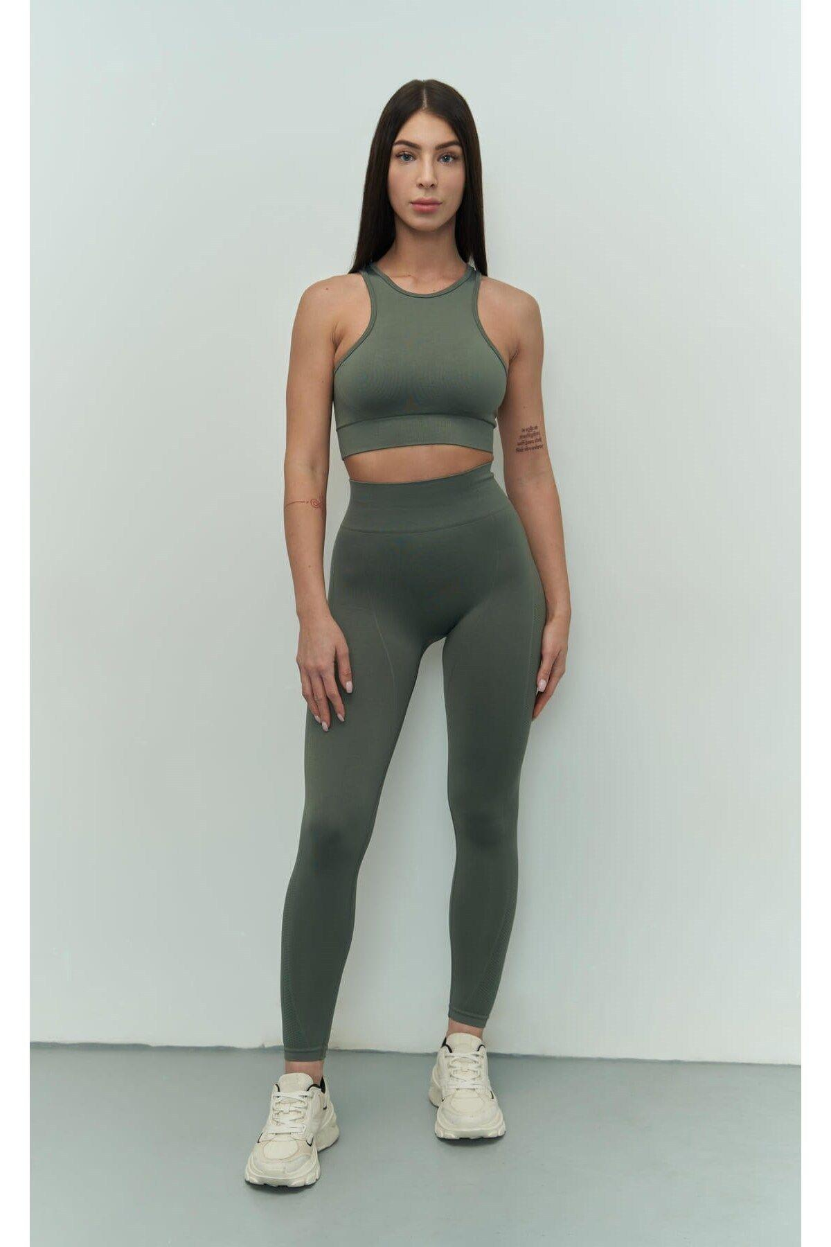 Mai Collection Sandra Green Sports Bra