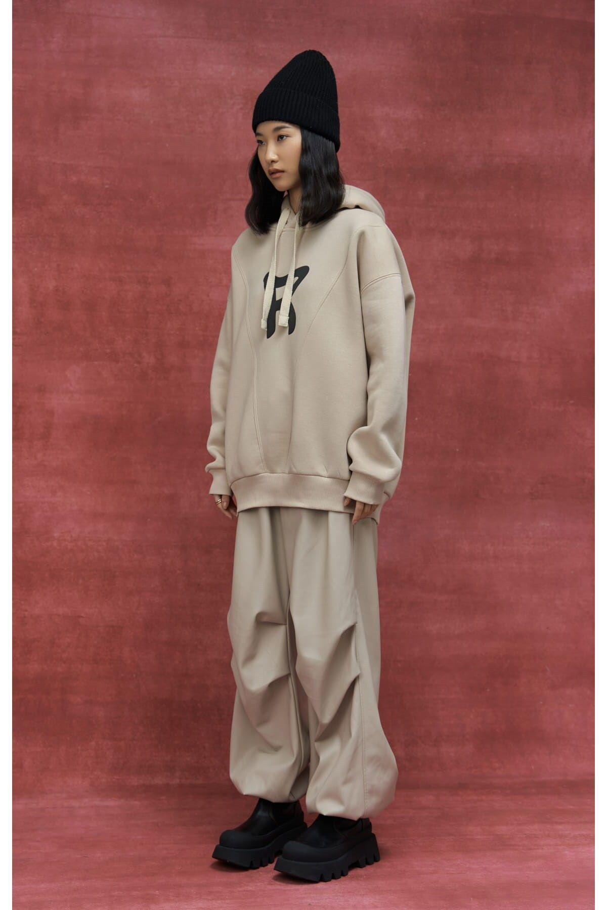 Sawyer Kemik Oversize Hoodie Sweatshirt