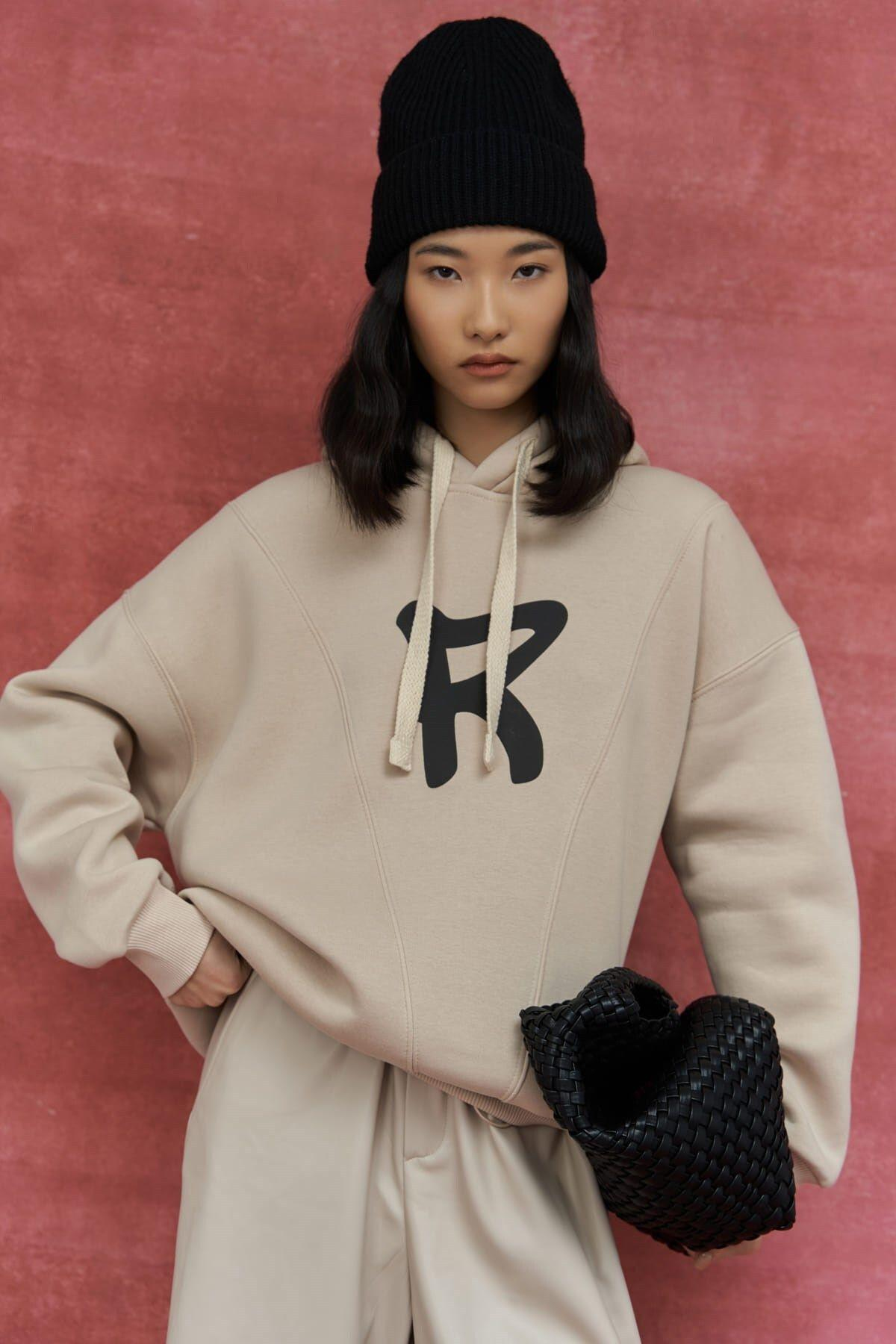 Sawyer Kemik Oversize Hoodie Sweatshirt