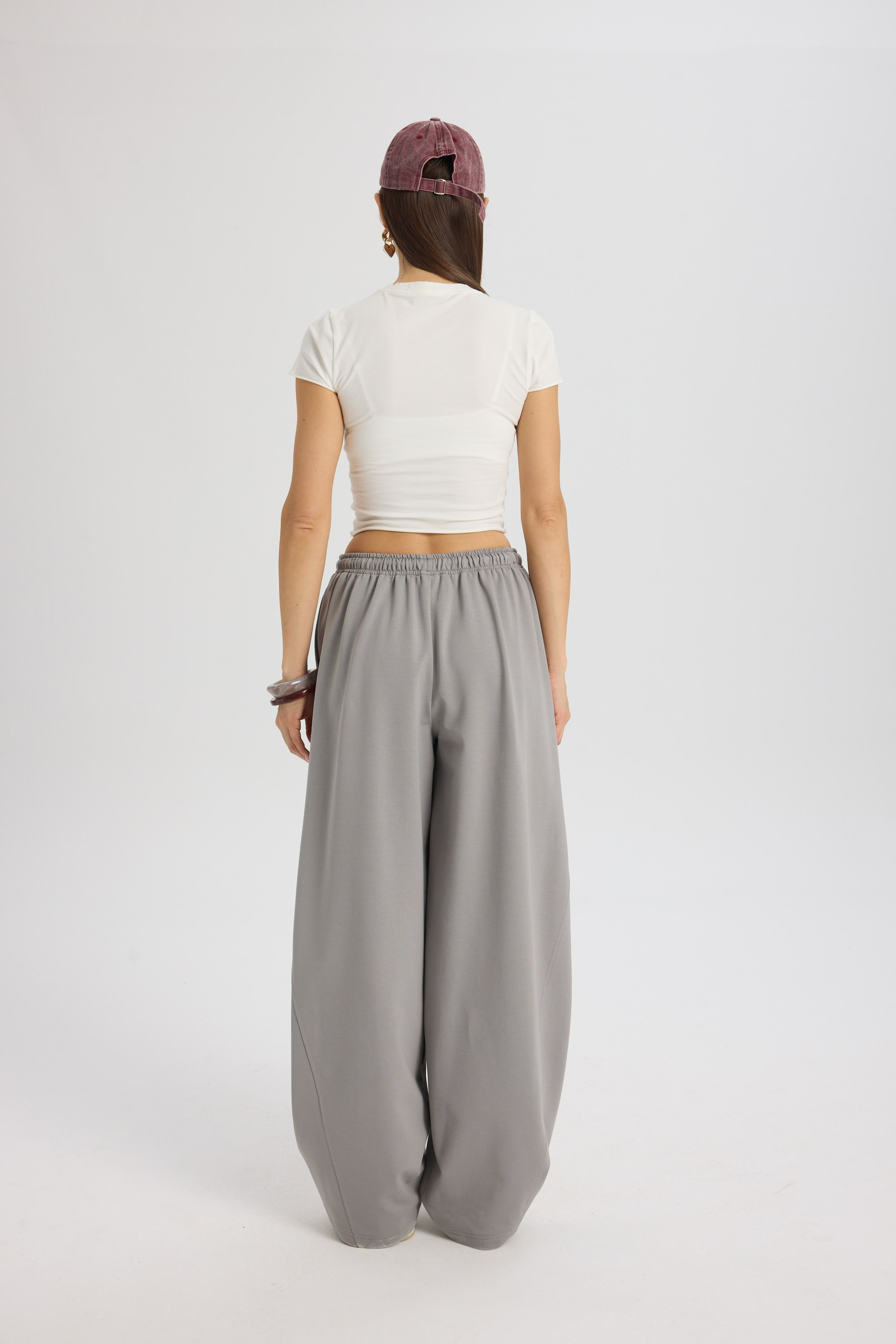 Scarlet Duman Crop Eşofman Takım