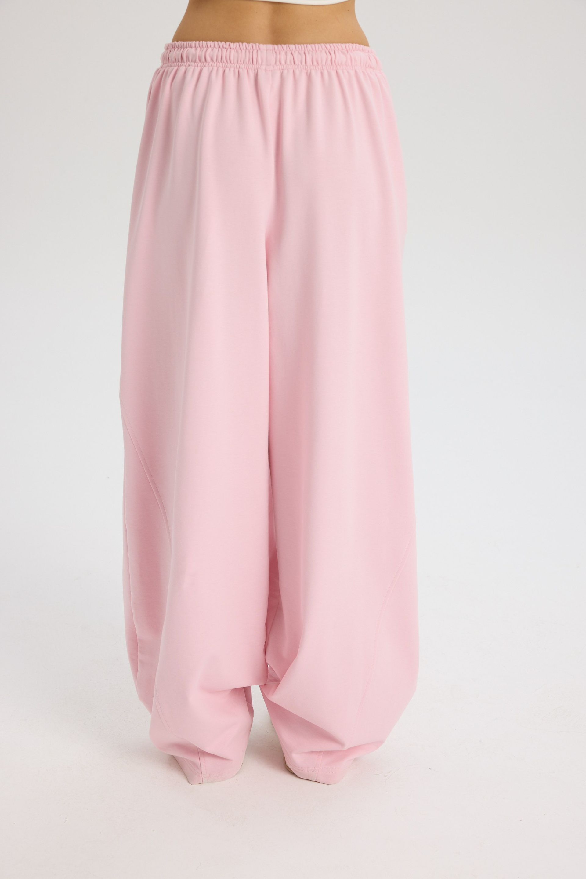 Scarlet Pembe Crop Eşofman Takım