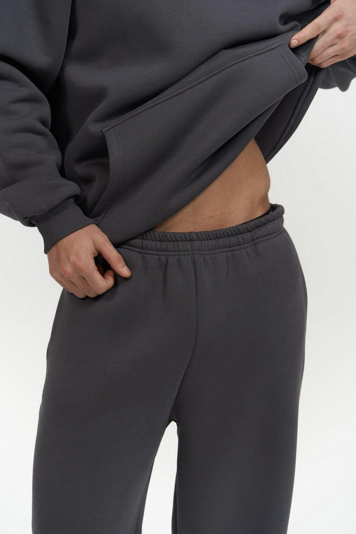 Stephen Fermuarlı Antrasit Erkek Eşofman Takım