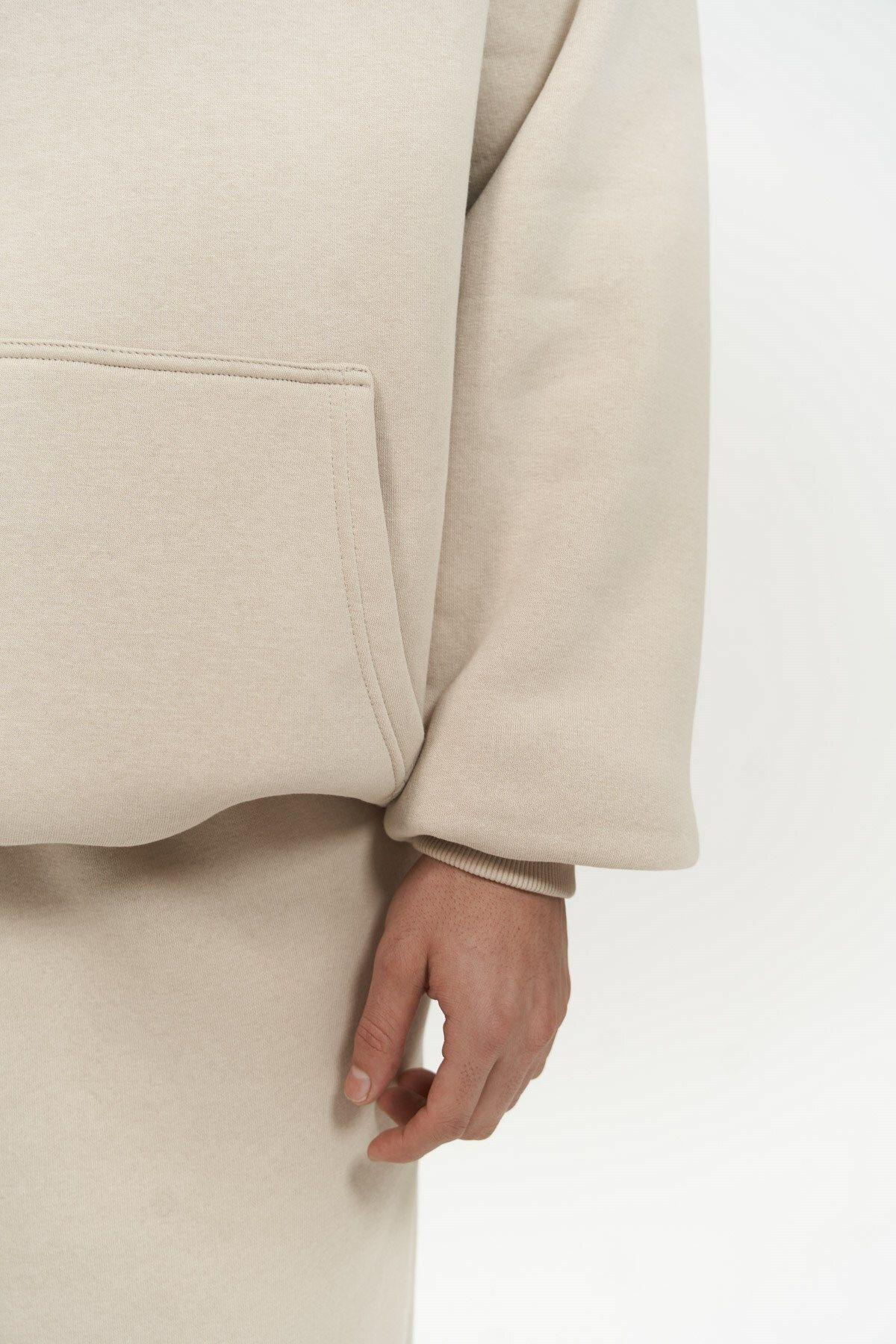 Stephen Men's Zip-Up Beige Tracksuit