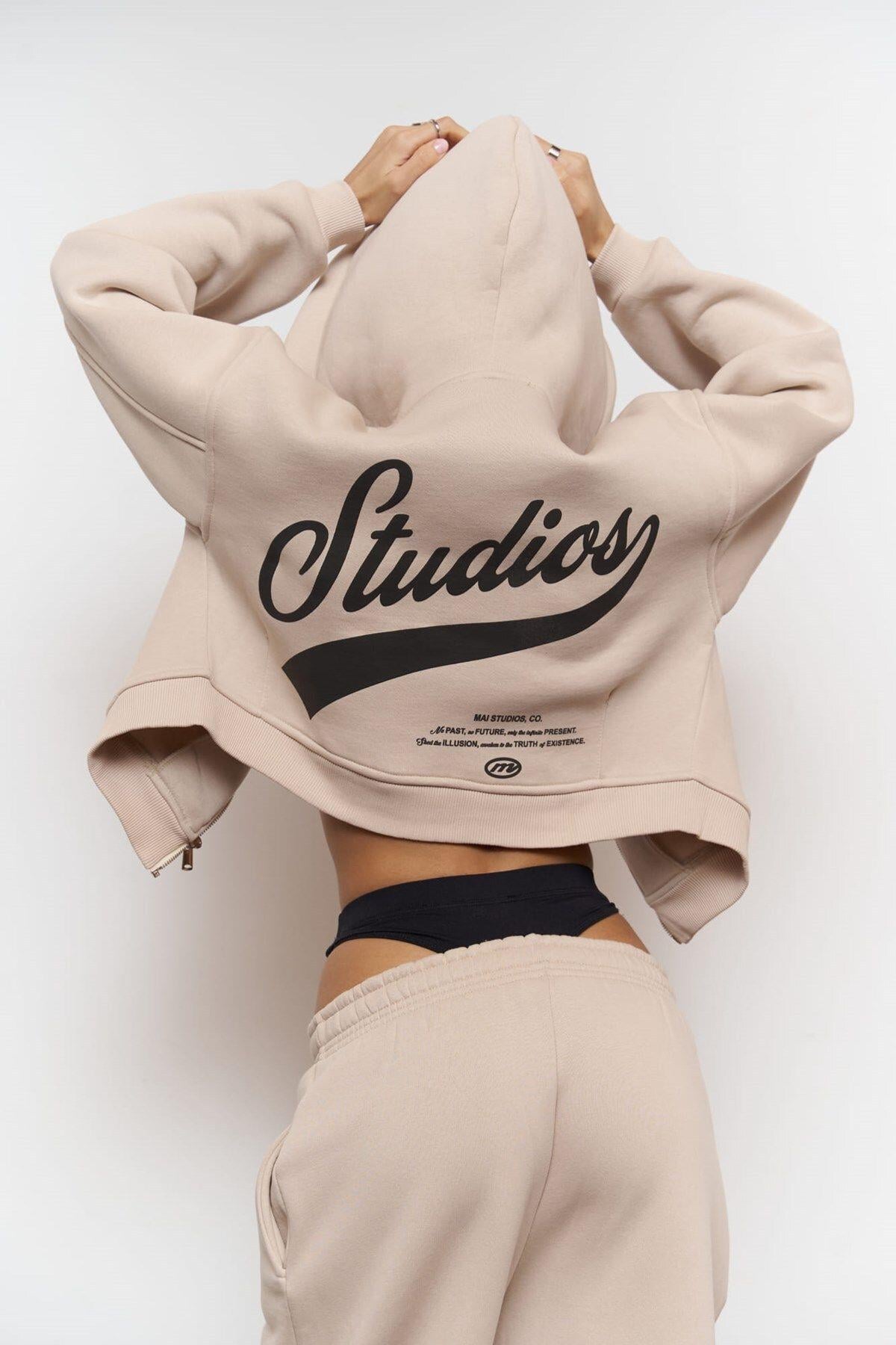 Studios Crop Kemik Eşofman Takım
