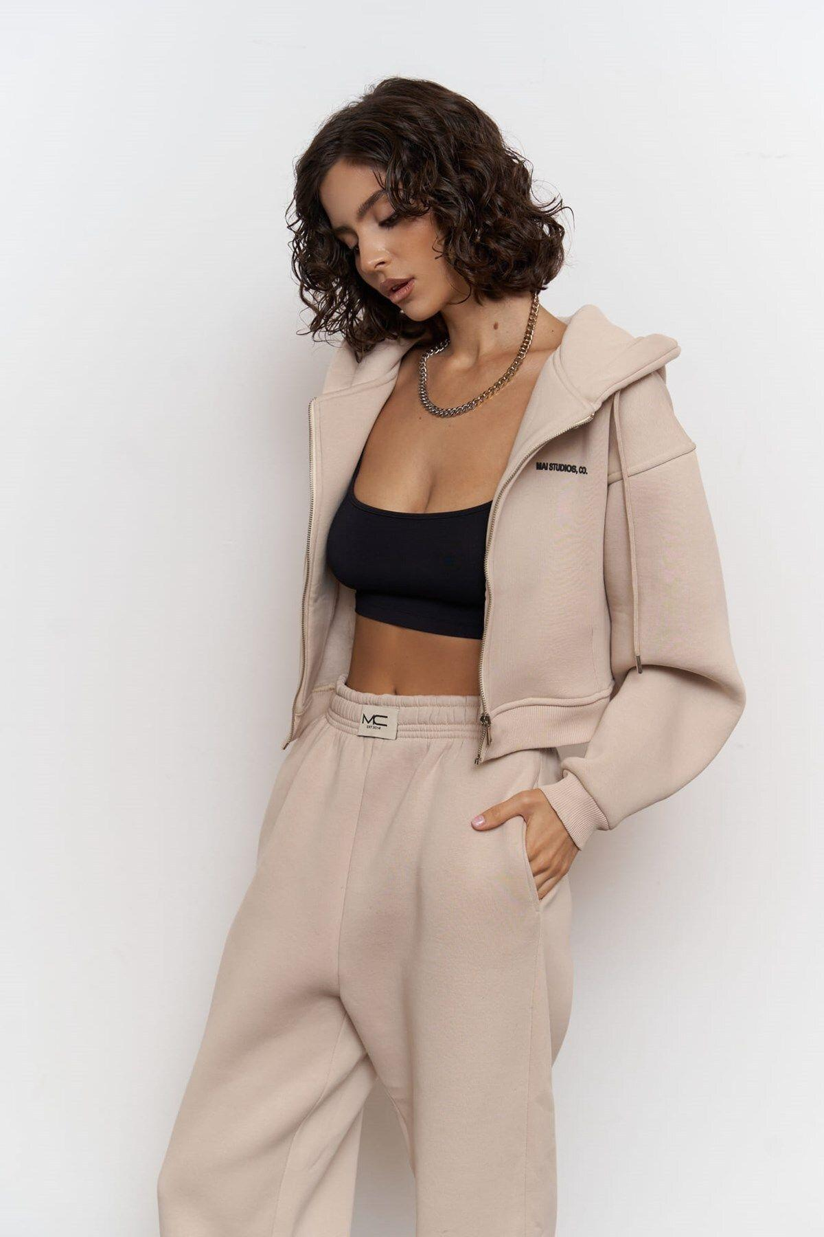 Studios Crop Kemik Eşofman Takım