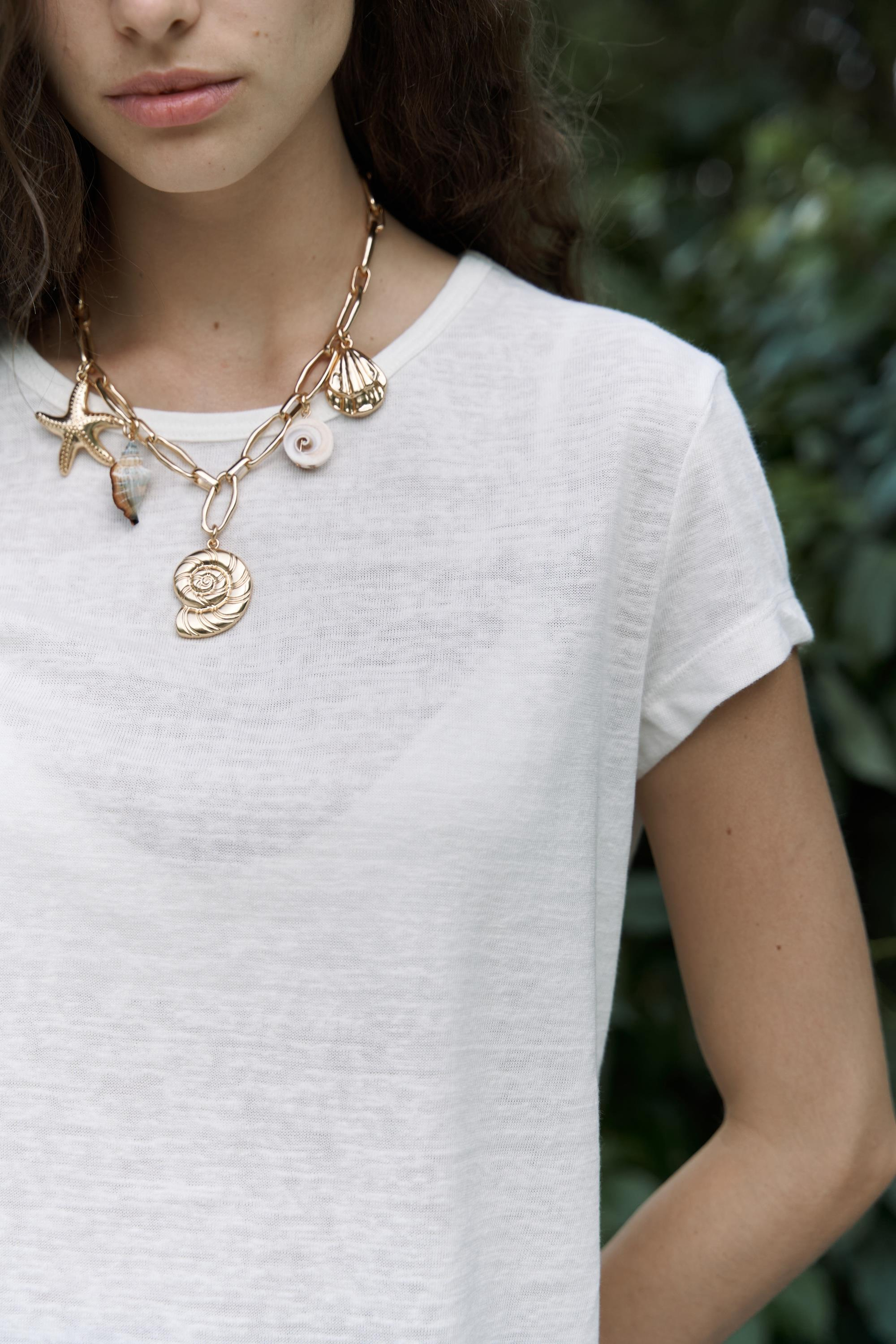 Suva Kısa Kol Ekru T-Shirt