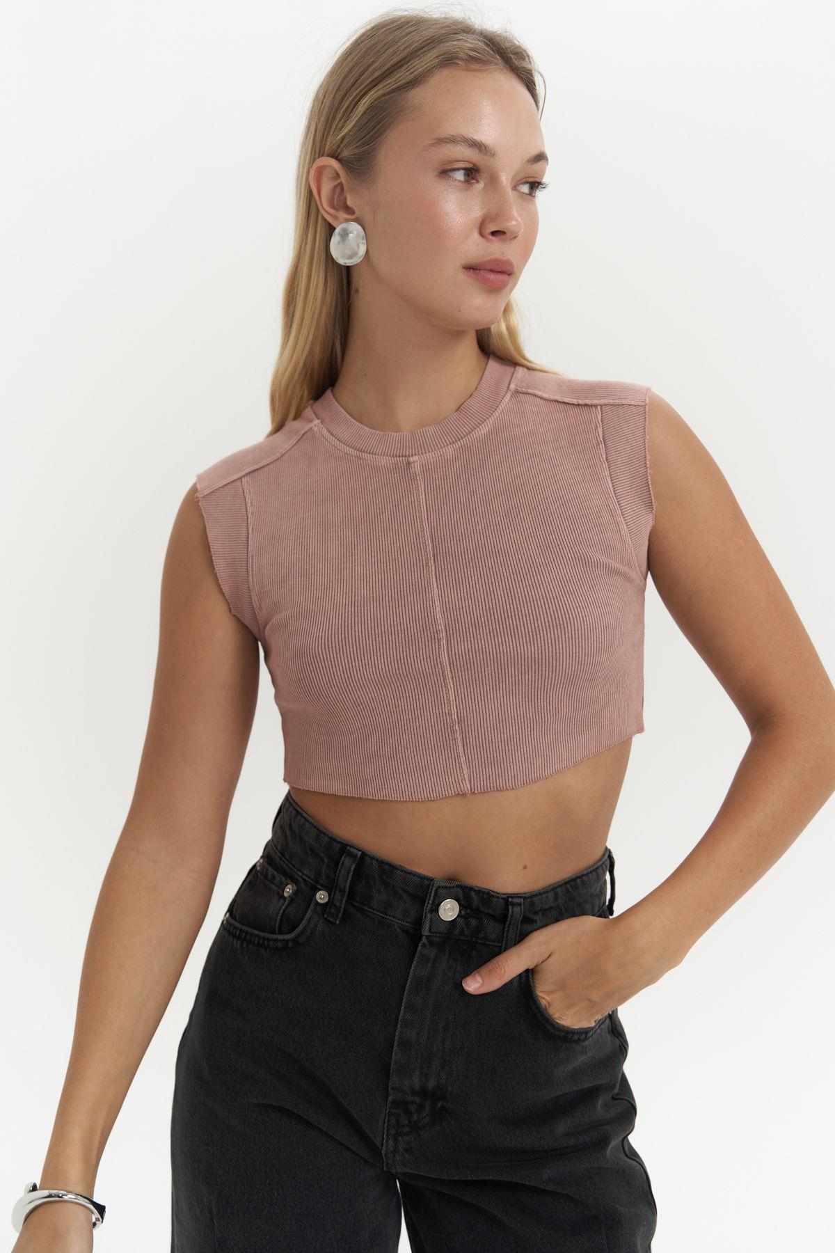 Swipe Lilac Crop