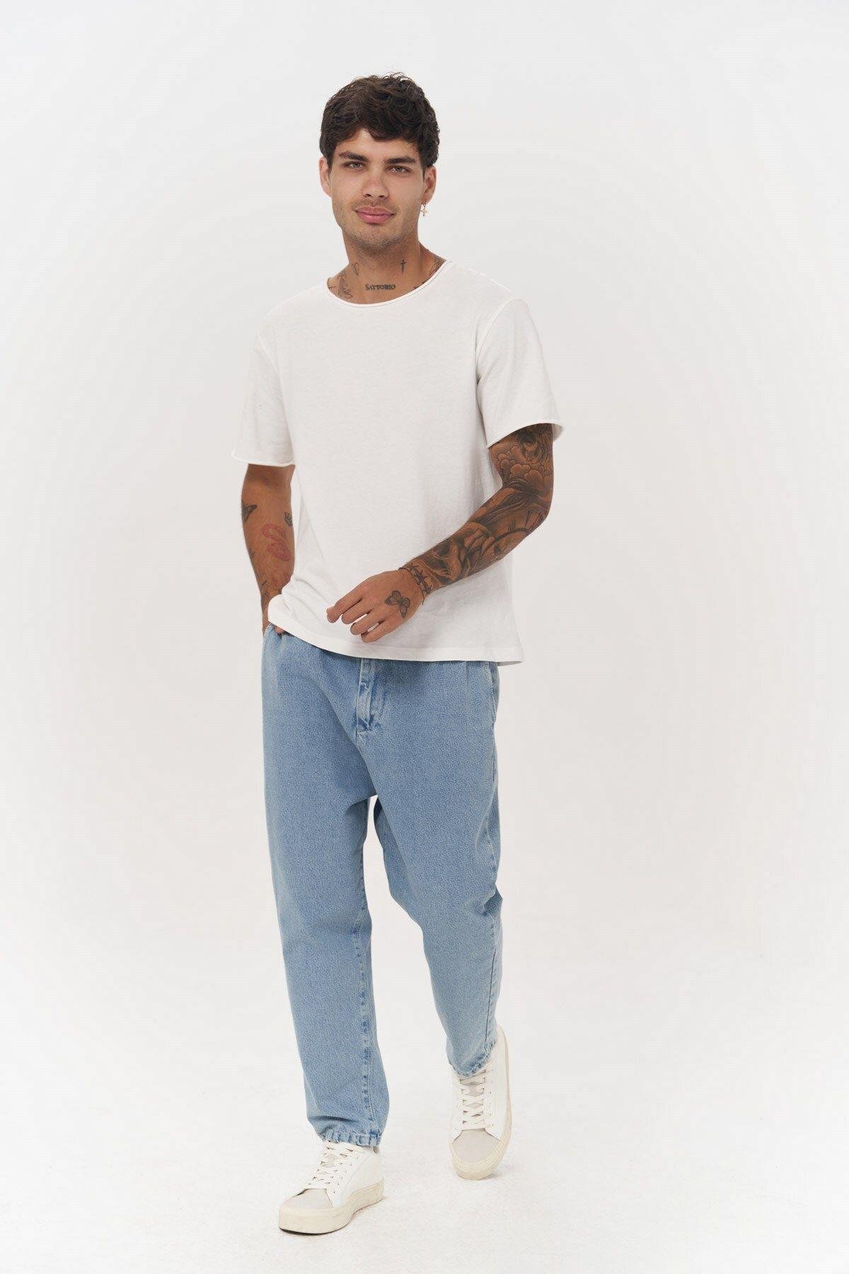 Tanner Men's Ice Blue Jeans