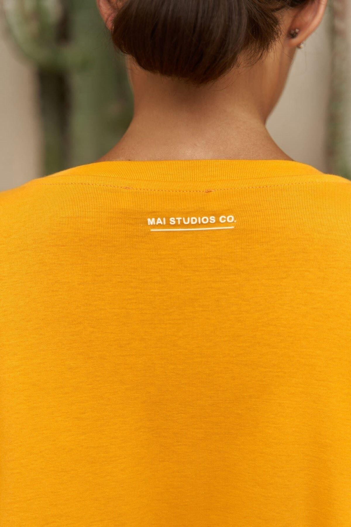 Taylor Oversized Orange T-Shirt