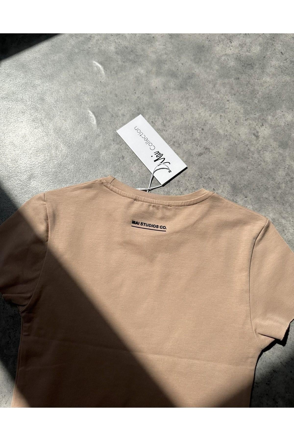 Toppin Caramel Jersey Crop