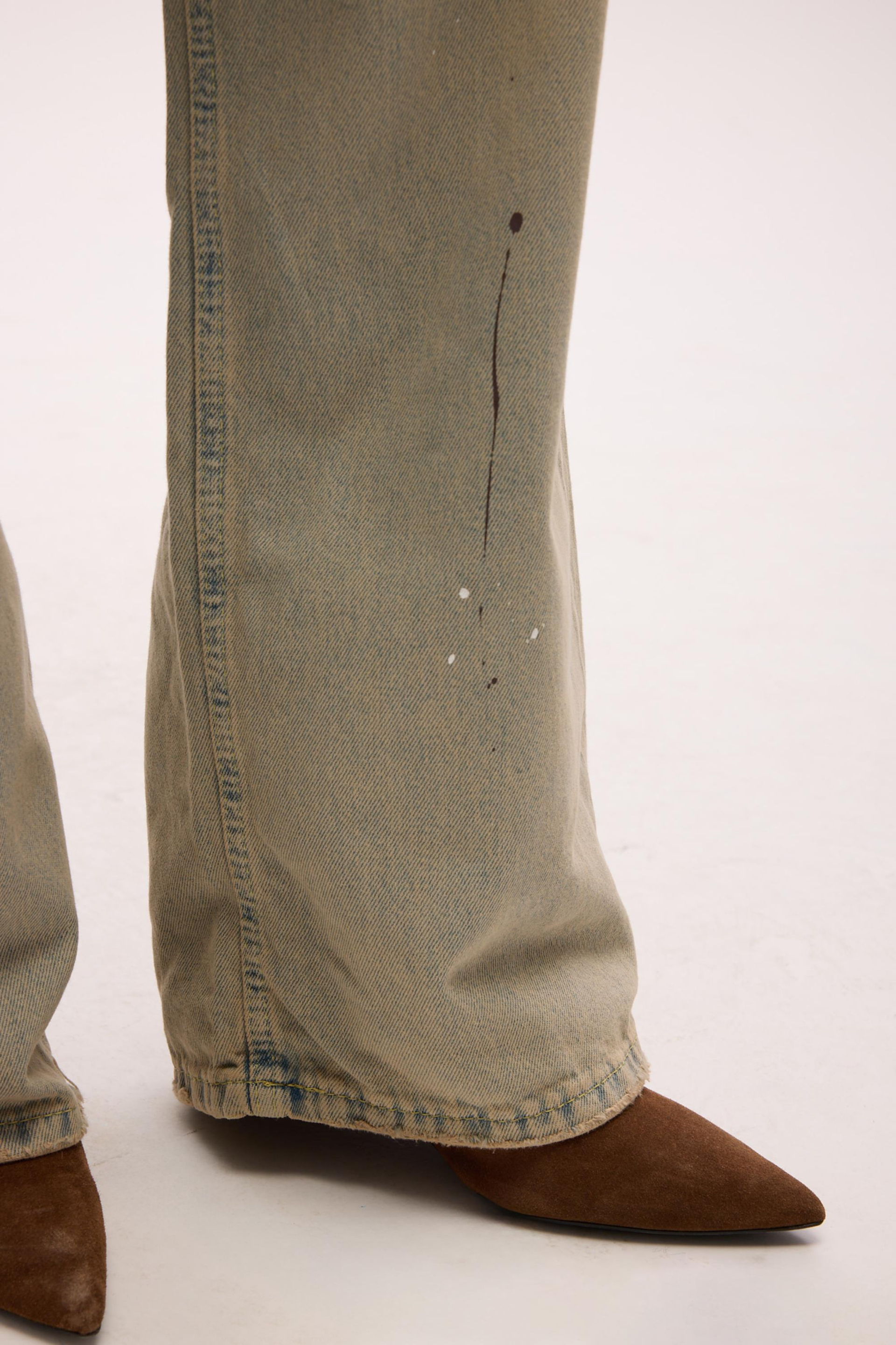 Touch Dusty Green Jean Pants
