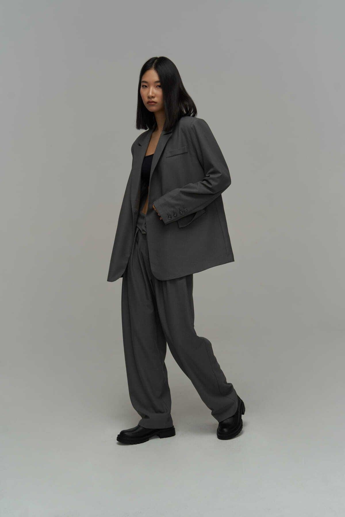 Mai Vanya Anthracite Blazer Suit