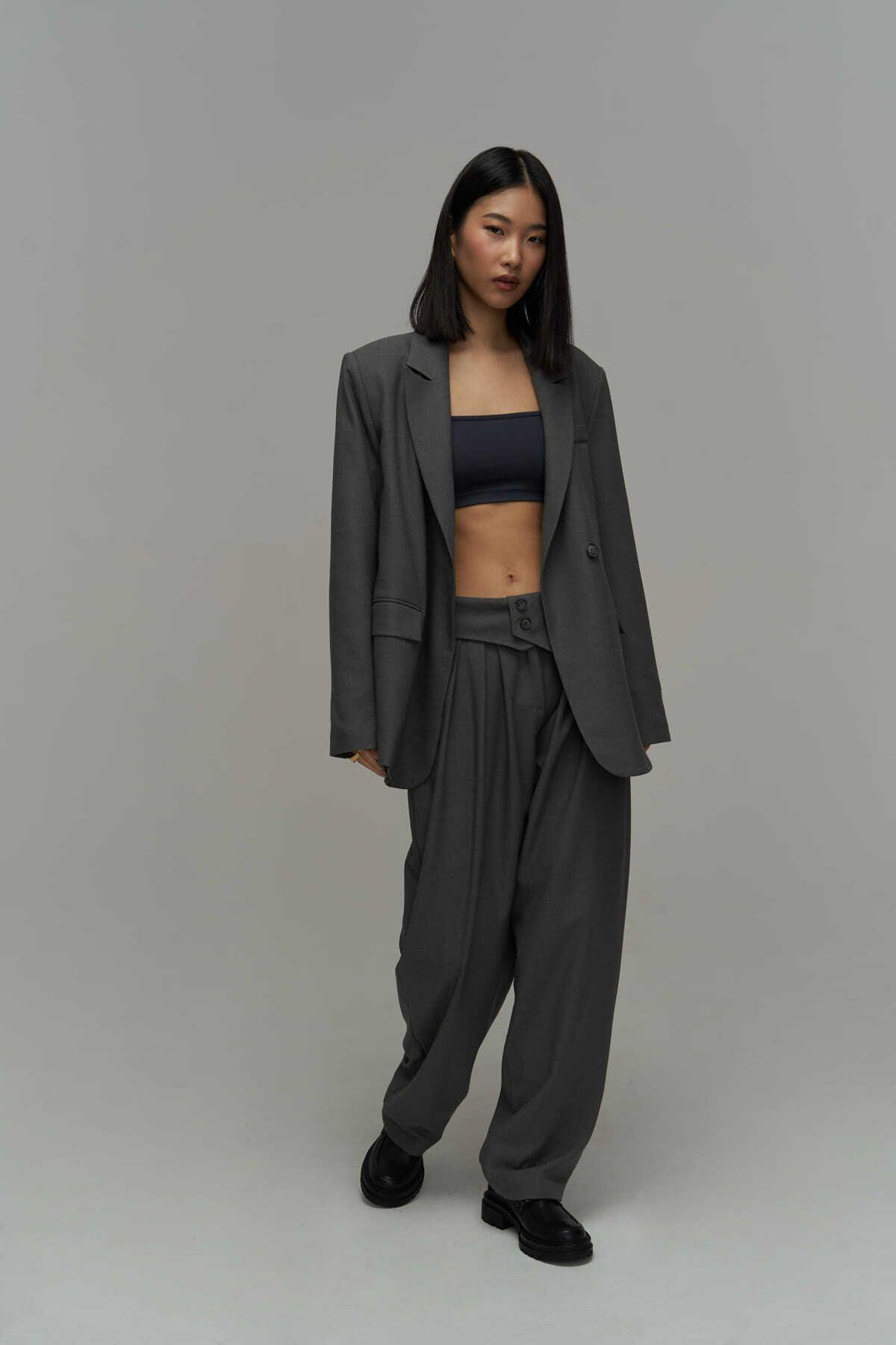 Mai Vanya Anthracite Blazer Suit