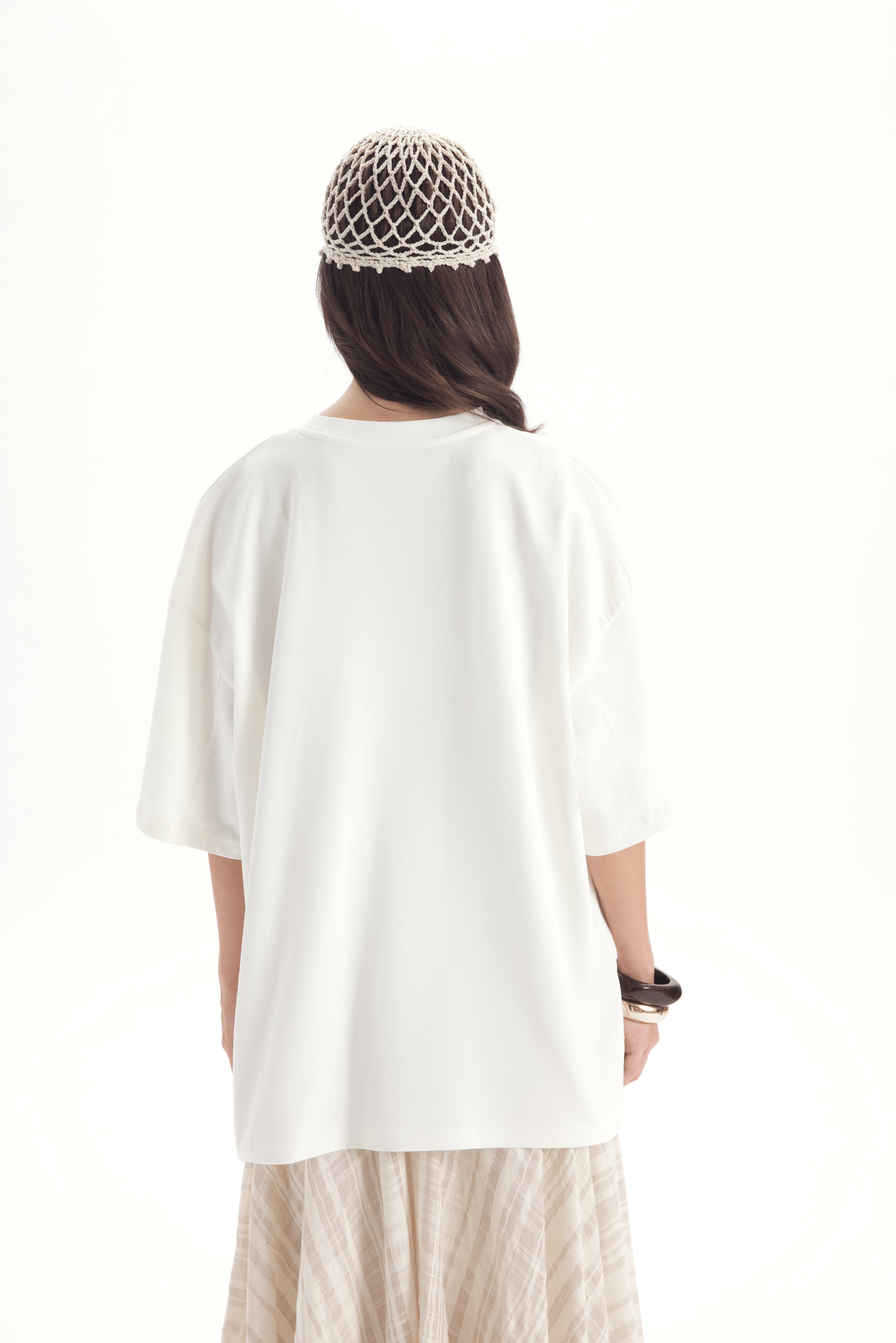 Vita Oversize Beyaz T-Shirt