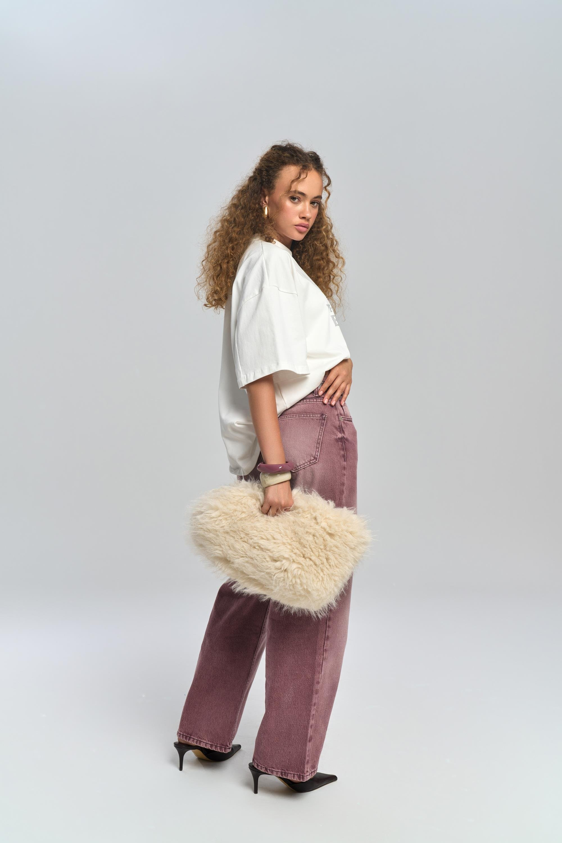 Volme Washed Burgundy Jean Pants