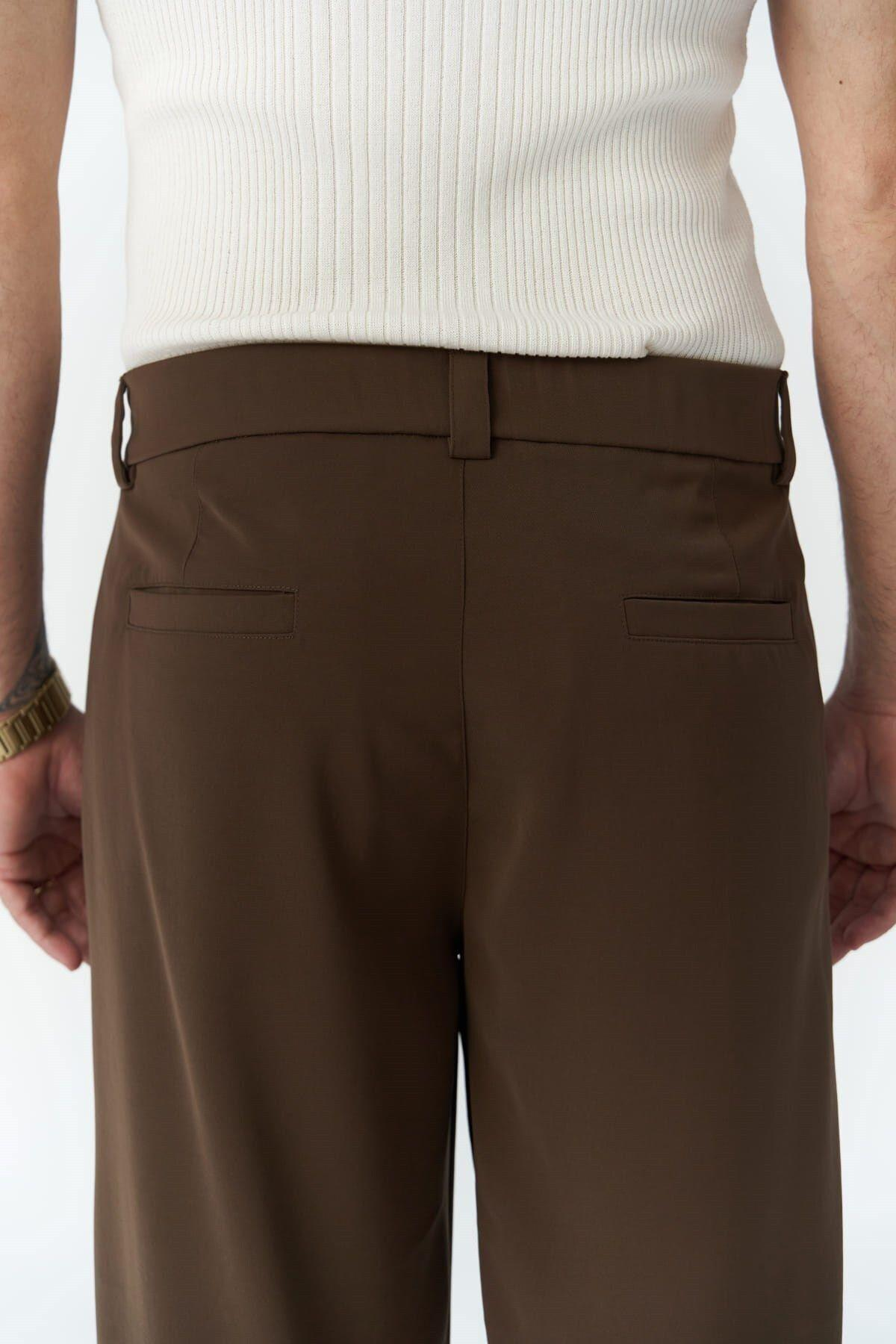 Wells Koyu Haki Erkek Pantolon