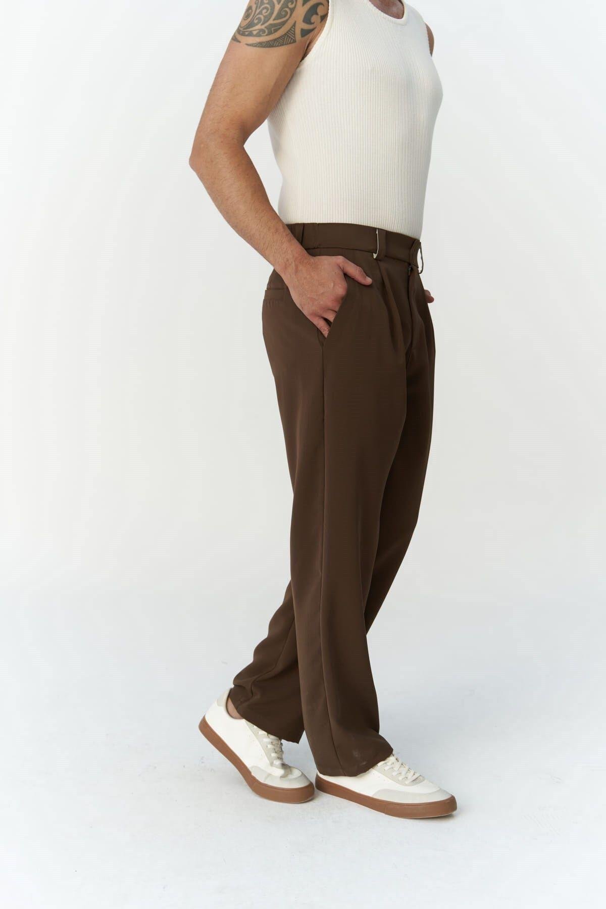 Wells Koyu Haki Erkek Pantolon