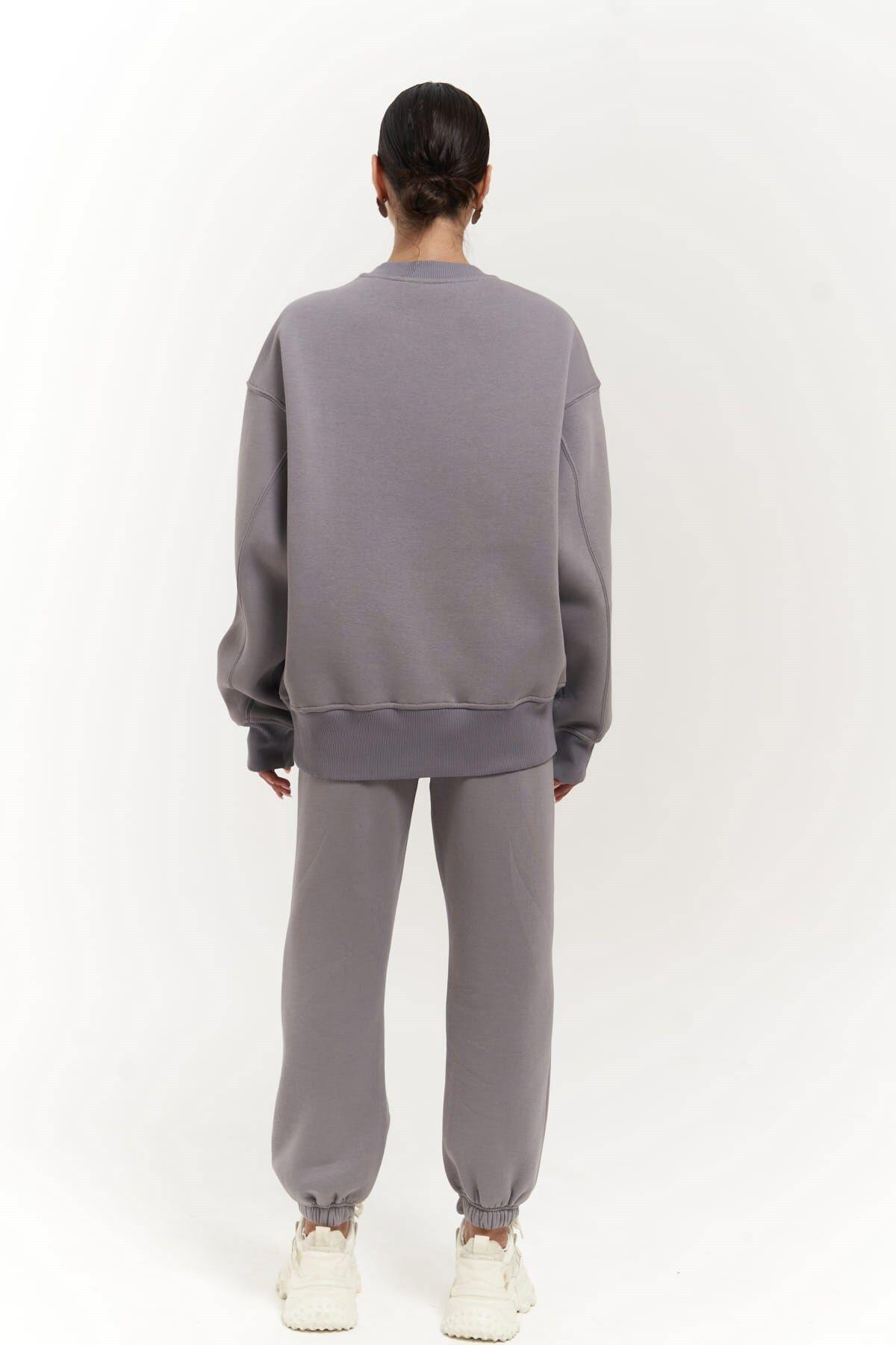 ZEOY 0717 Gray Tracksuit