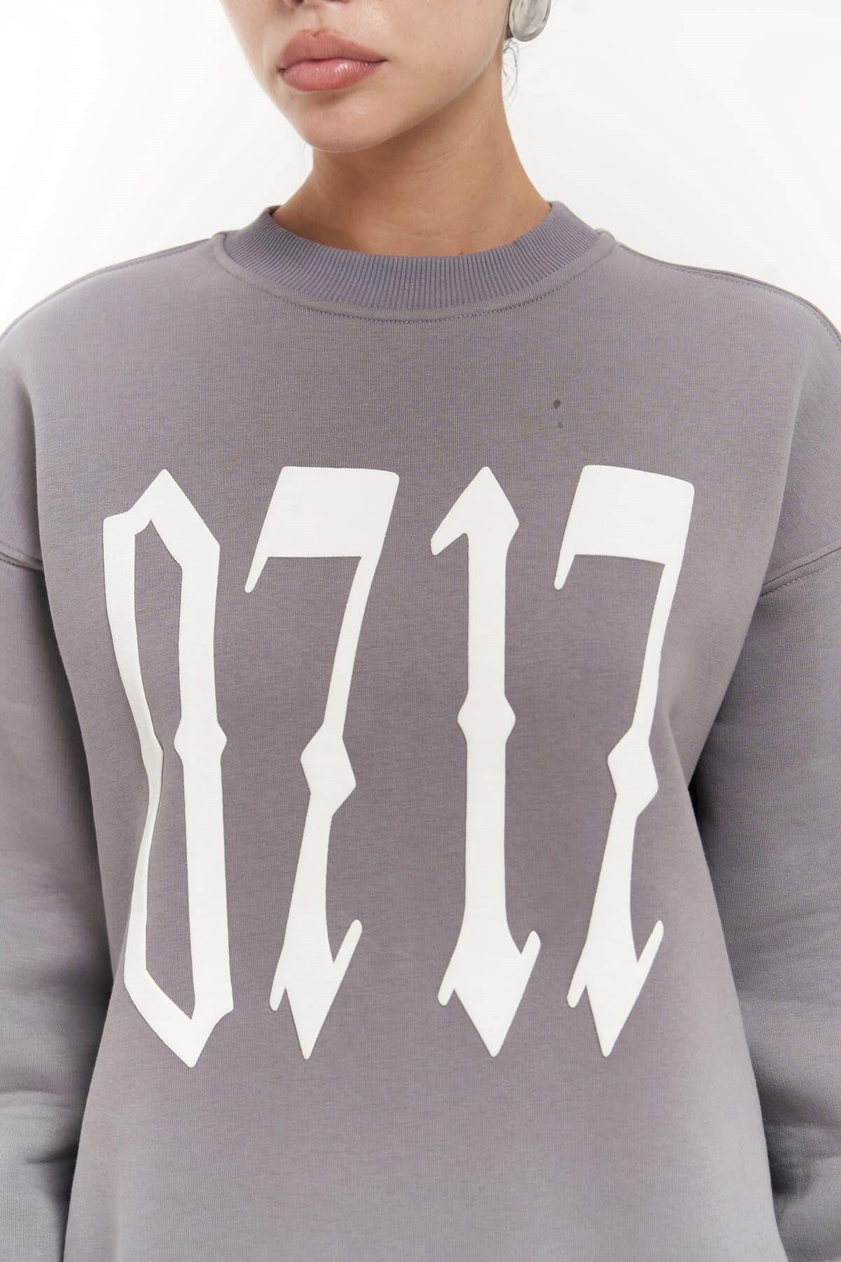 ZEOY 0717 Gray Tracksuit
