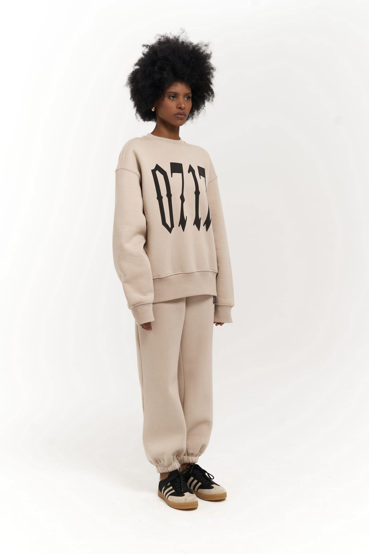 ZEOY 0717 Beige Tracksuit