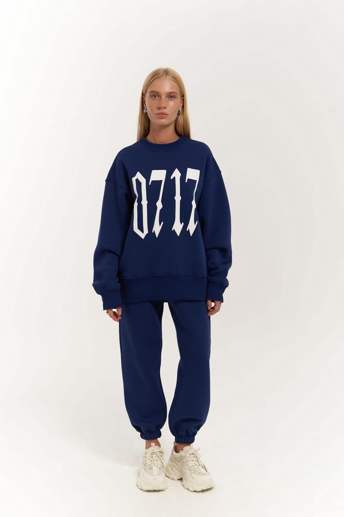 ZEOY 0717 Navy Blue Tracksuit