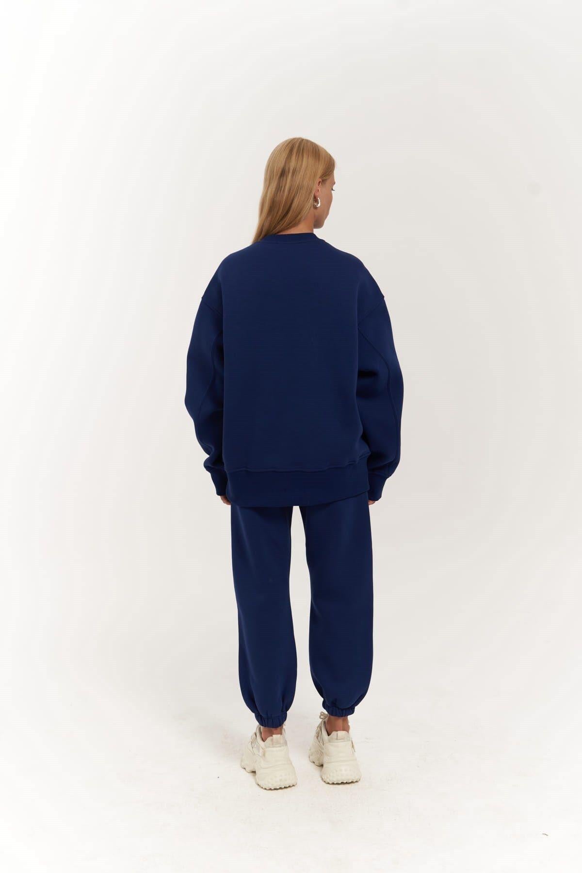 ZEOY 0717 Navy Blue Tracksuit