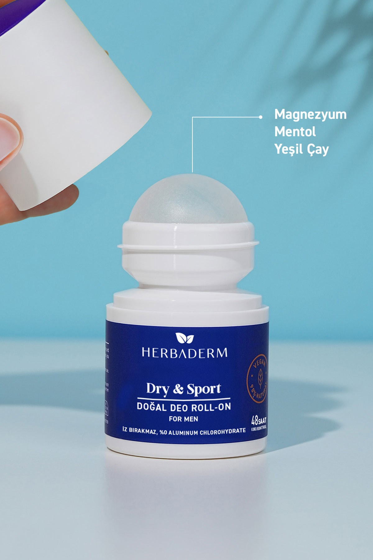 Erkekler için Doğal Deo Roll-On 50 ml